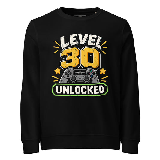 Level 30 Unlocked Gamer Jumper