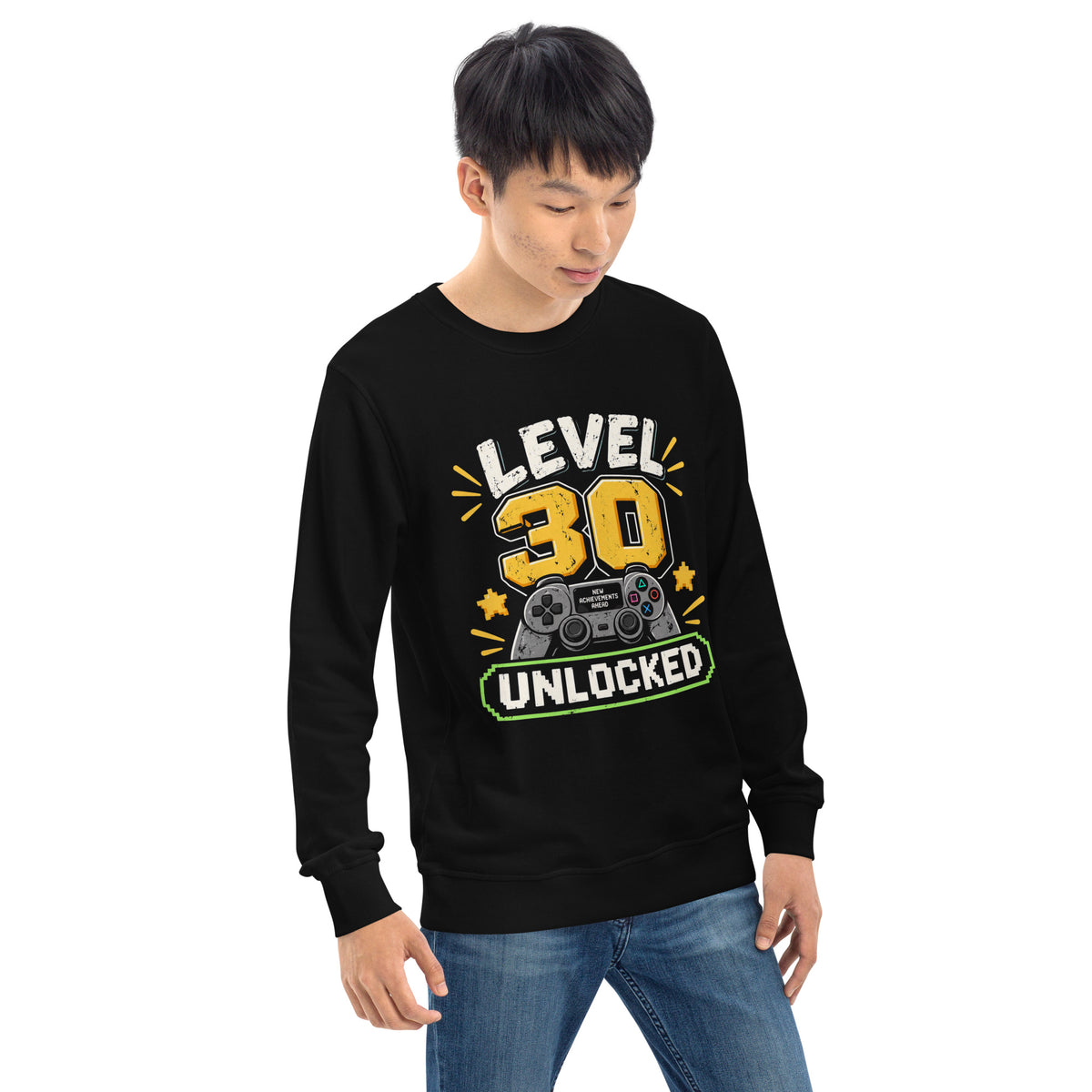 Level 30 Unlocked Gamer Sweatshirt