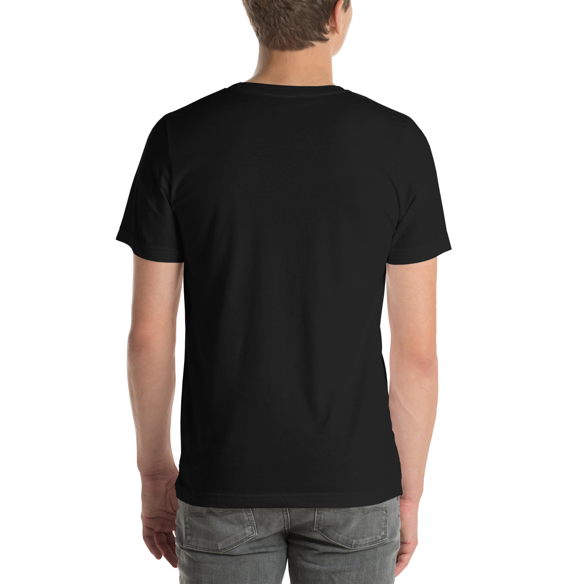 Back Of Made In 1986 40 Years Of Greatness Black T-Shirt