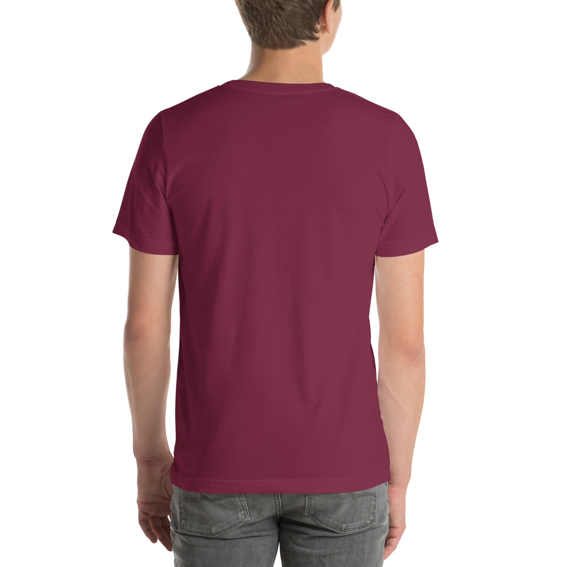 Back Of Made In 1986 40 Years Of Greatness Maroon Graphic Tee