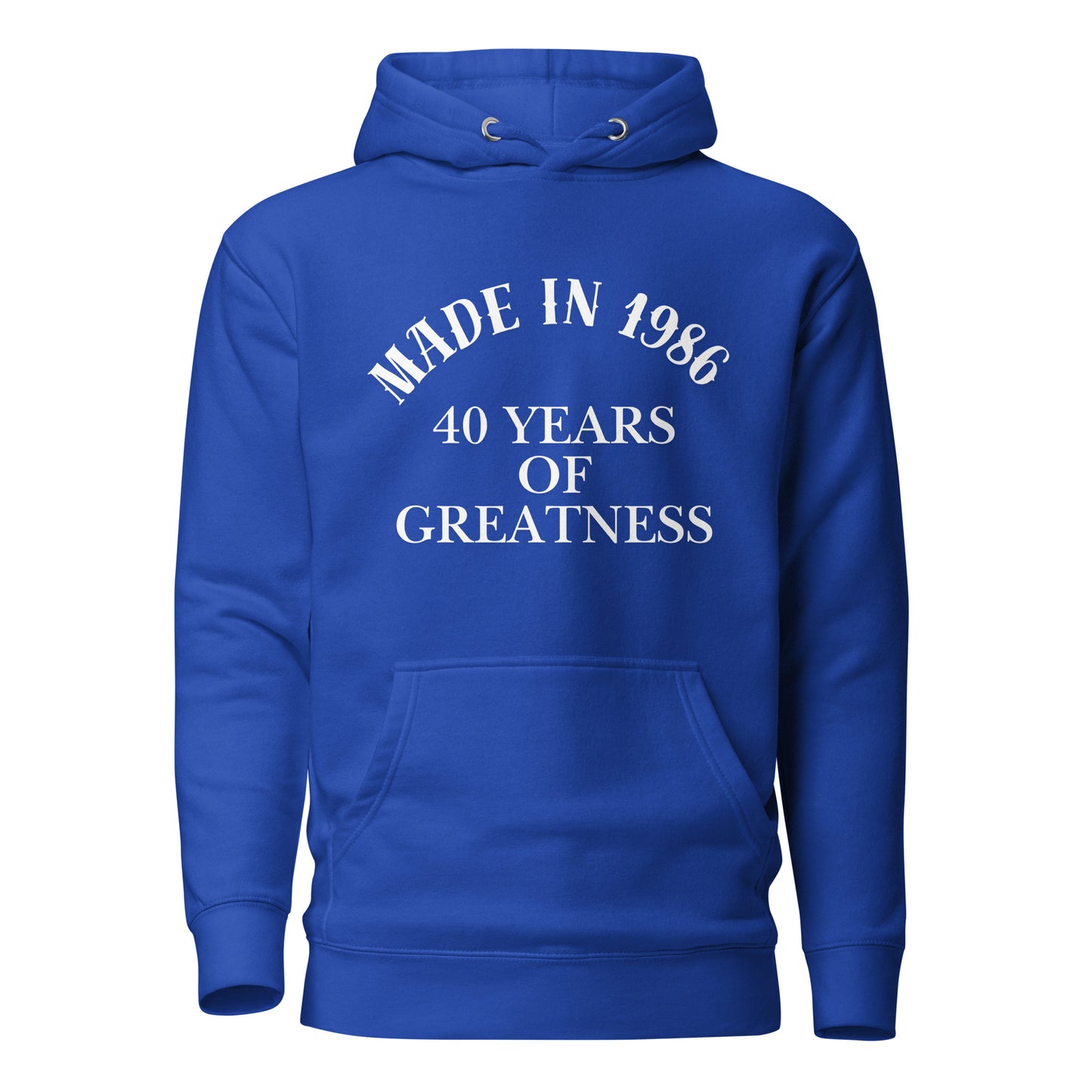 Made I 1986 Hoodie (Blue)