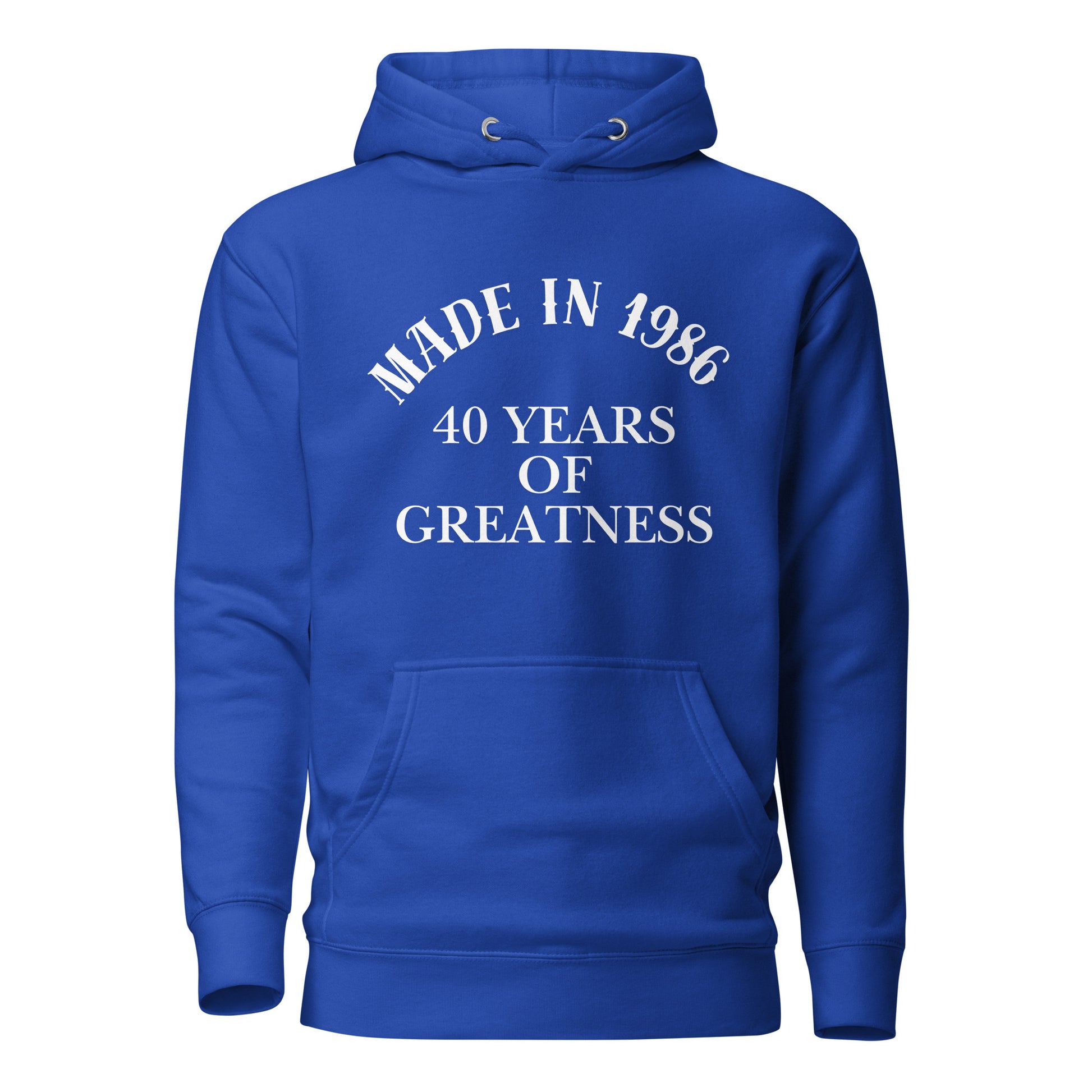 Made I 1986 Hoodie (Blue)