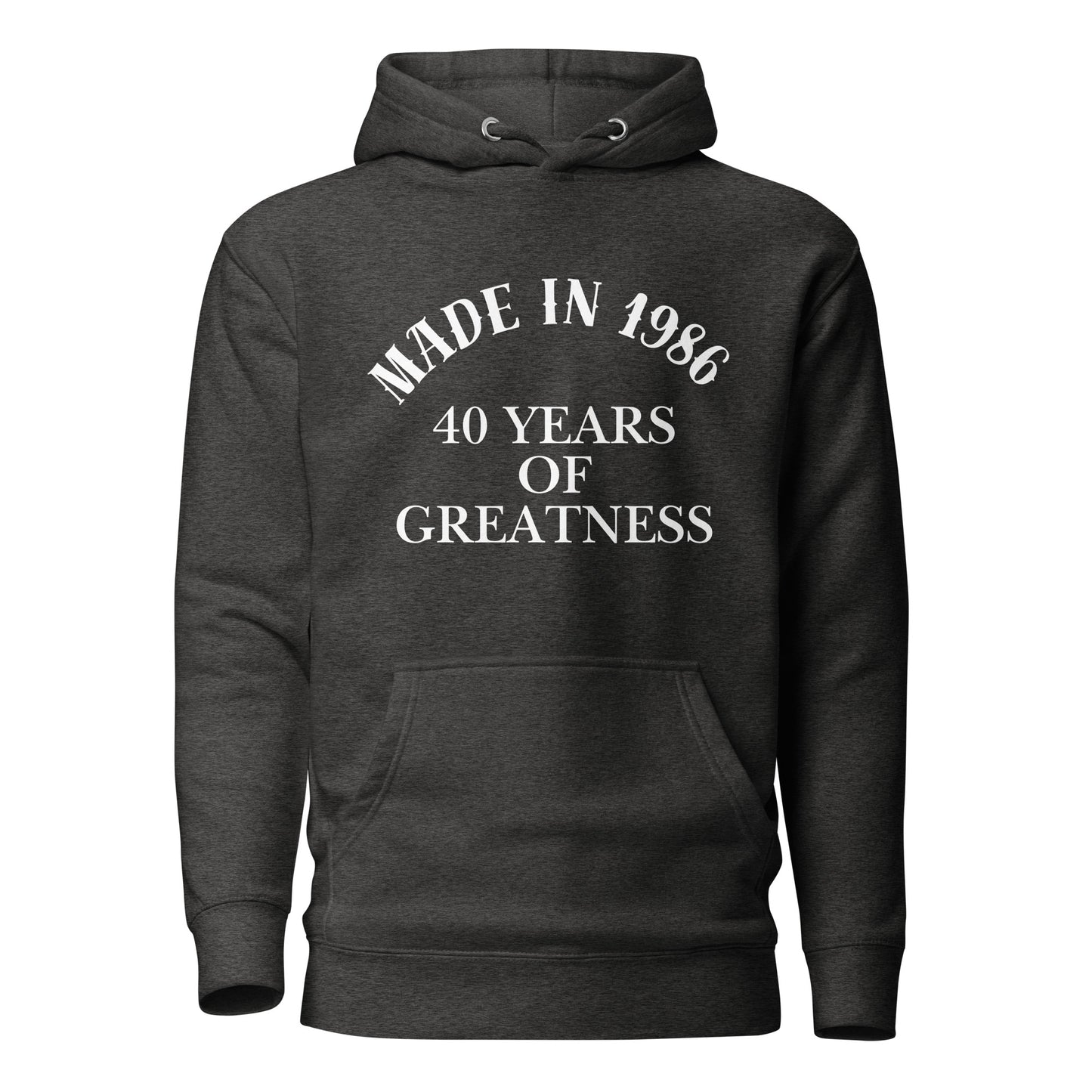 Made in 1986 Hoodie (Grey)