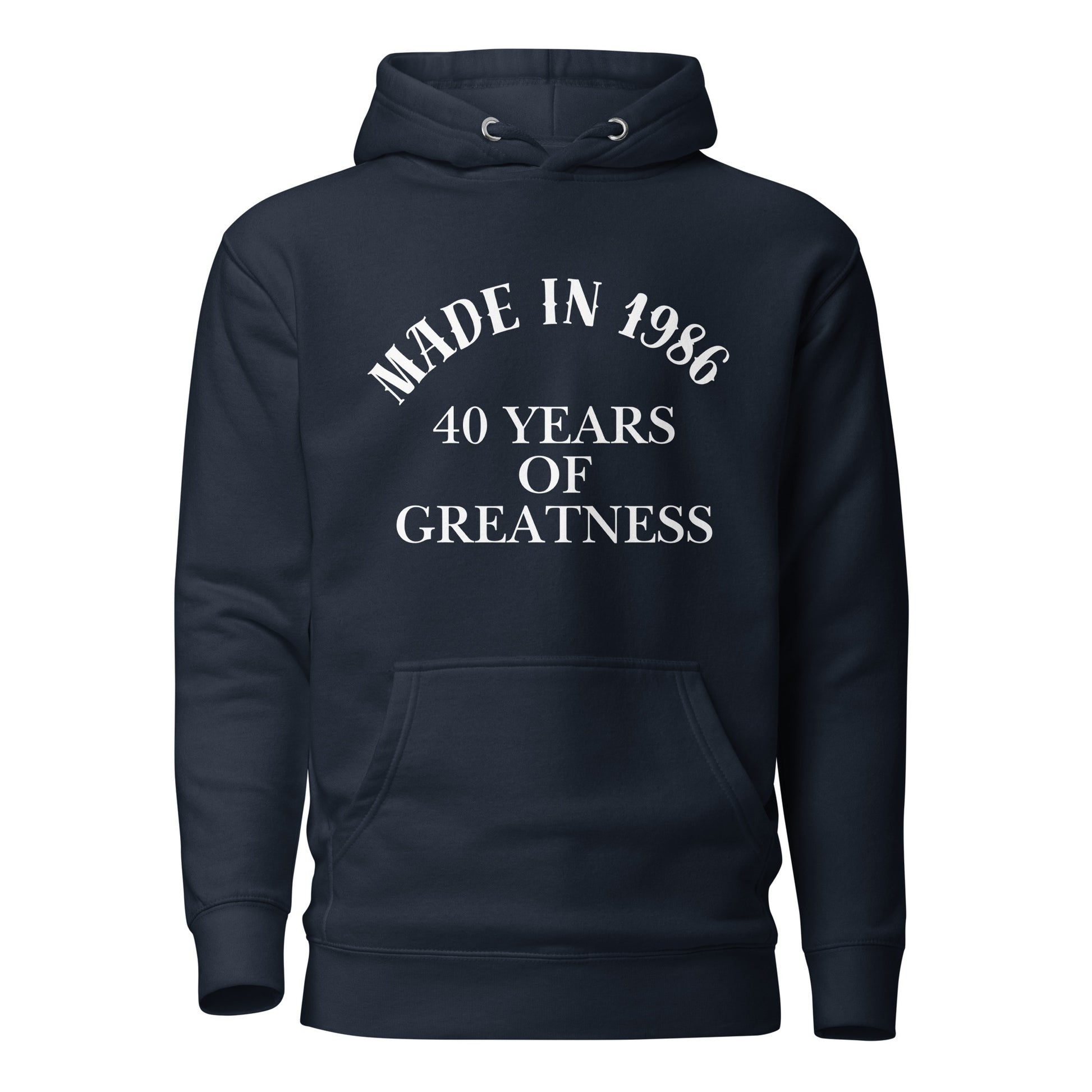 Made in 1986 Hoodie (Navy)