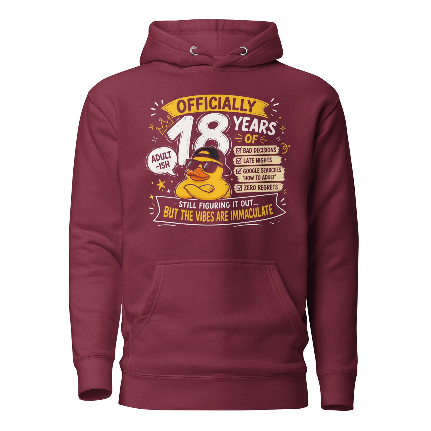 Officially 18 Years Of Red Hoodie