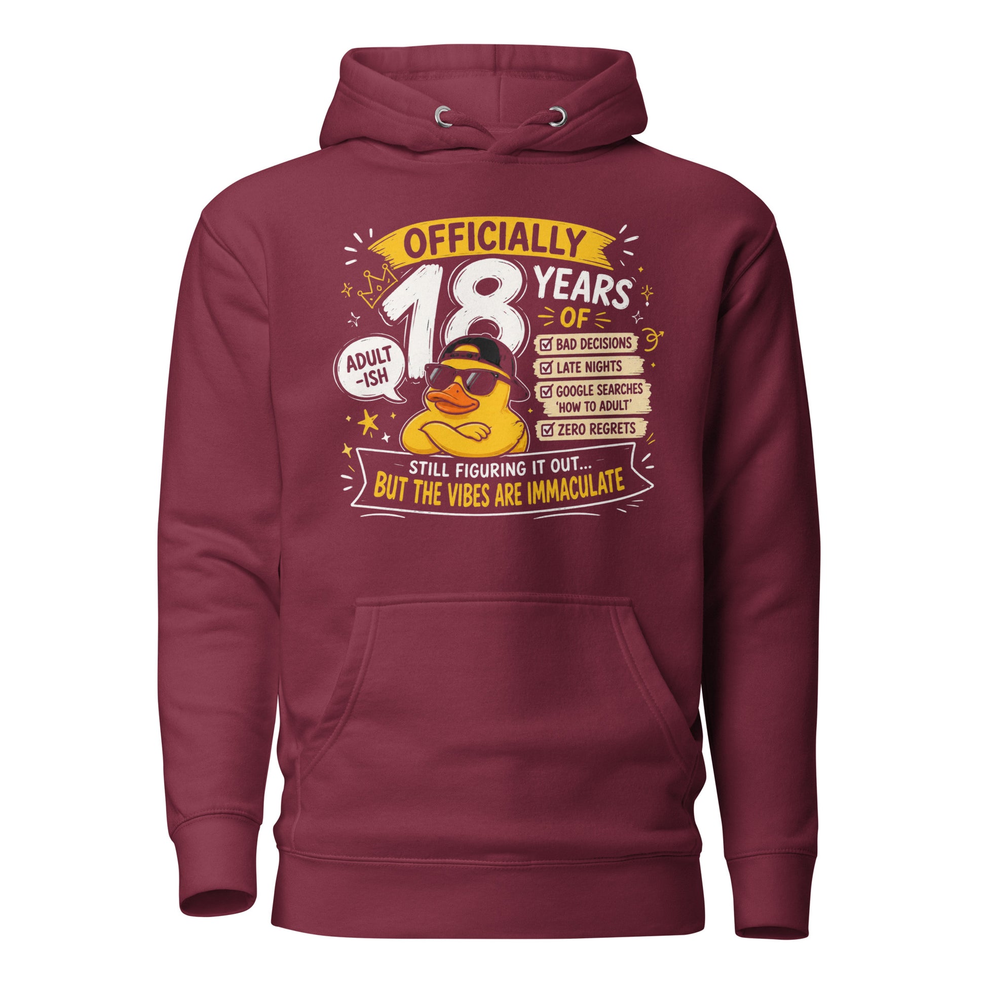 Officially 18 Years Of Red Hoodie