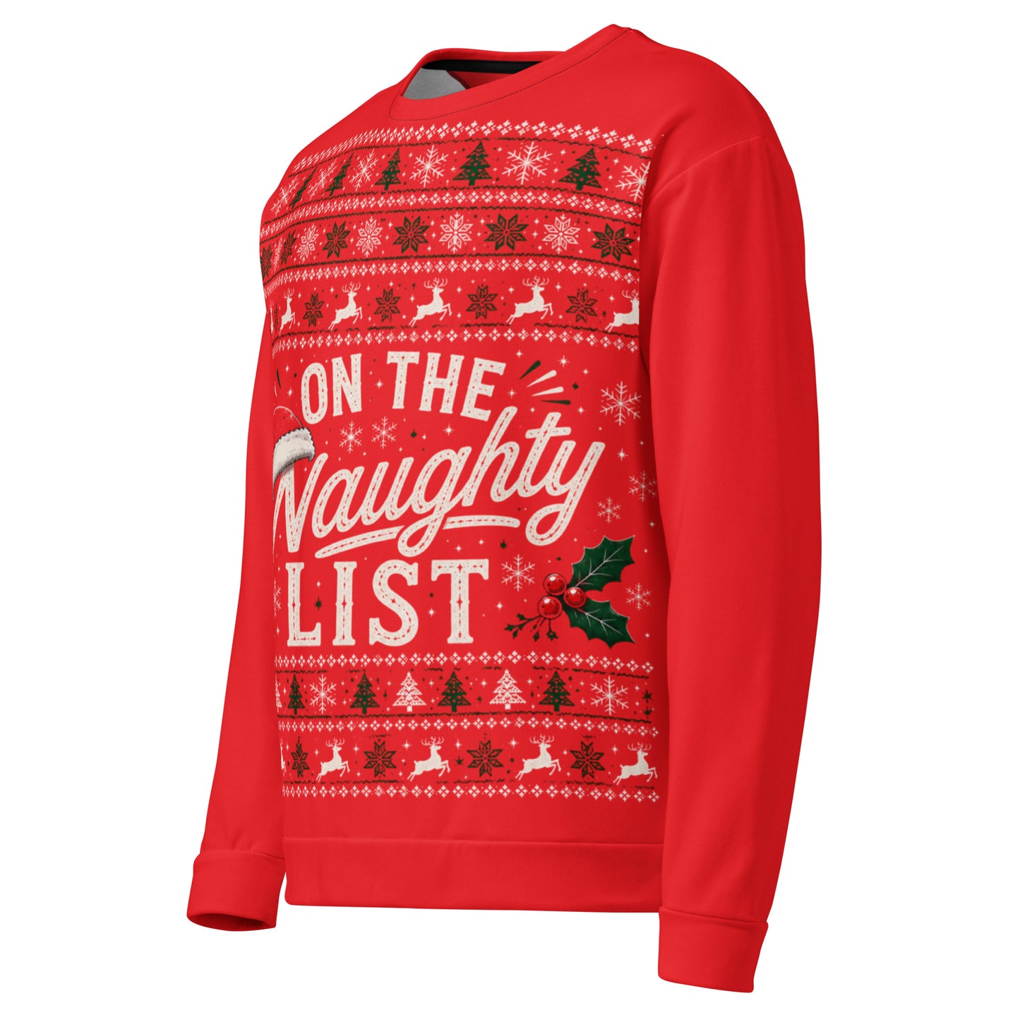 On The Naughty List Festive Jumper