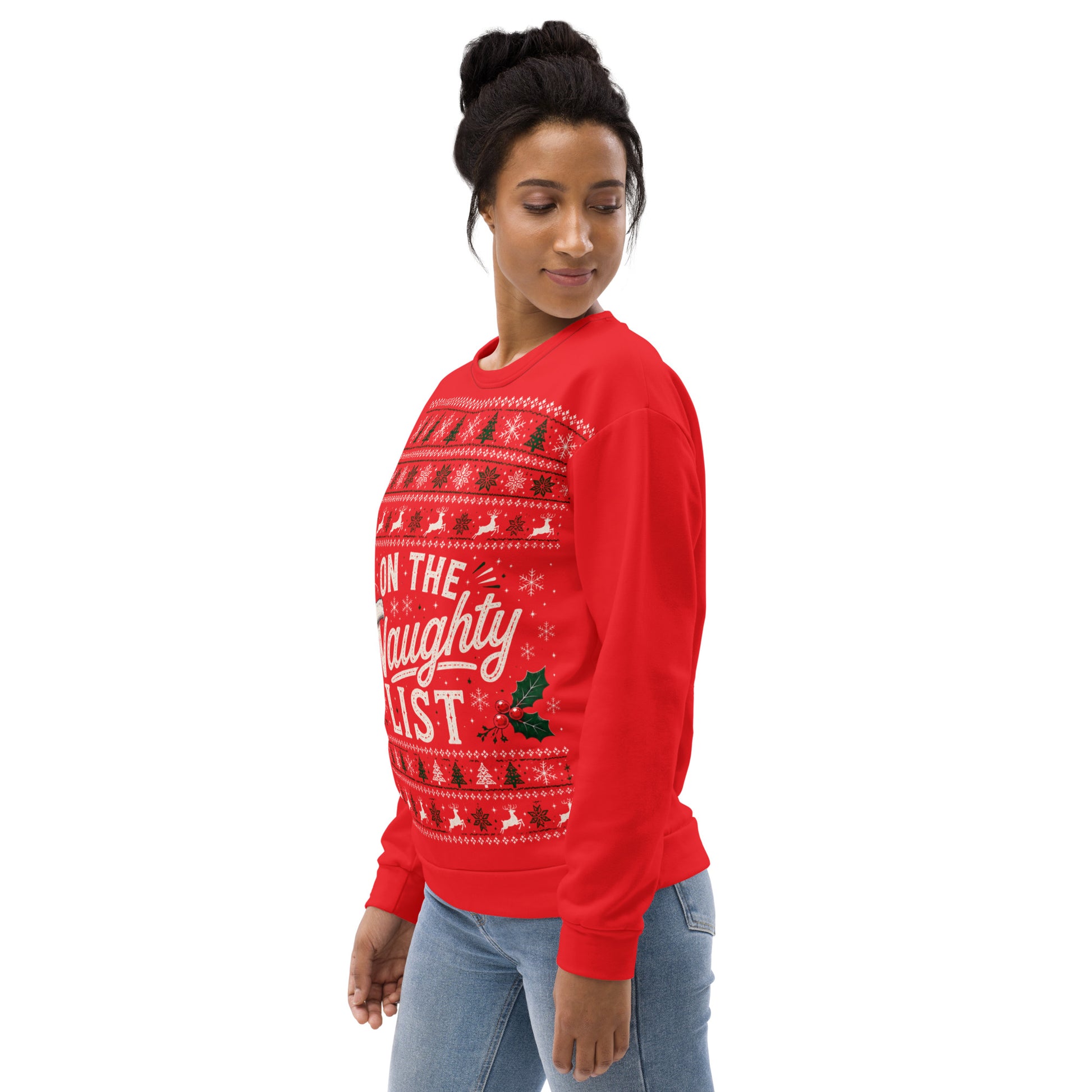 On The Naughty List Festive Jumper
