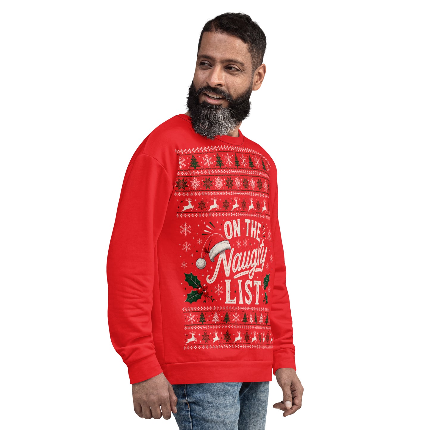On The Naughty List Christmas Sweater