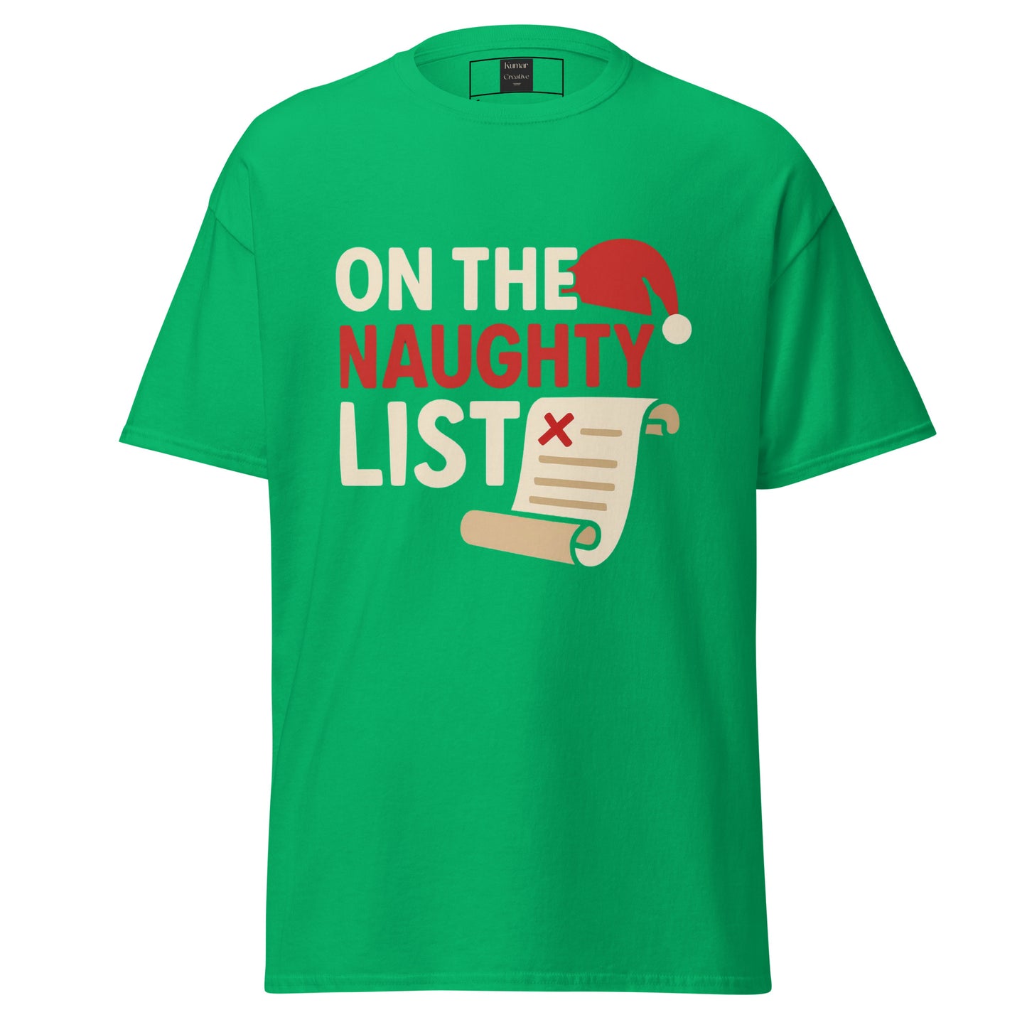 On The Naughty List Christmas T-Shirt