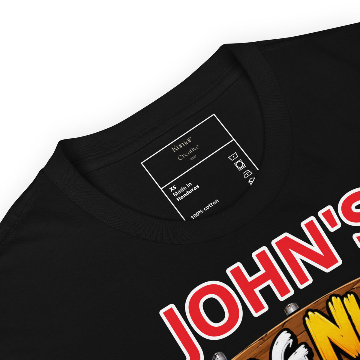 Personalised Behind bars Stag Night Tee