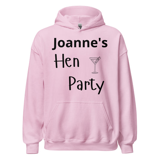 Personalised Hen party Hoodie