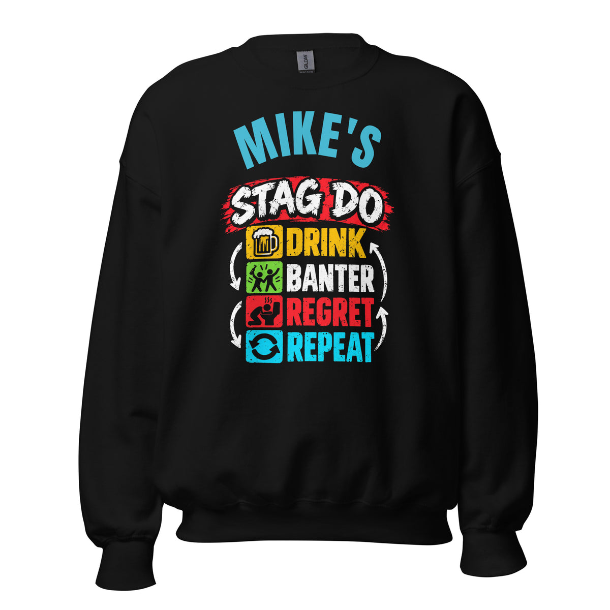 Personalised Stag Do Party Jumper