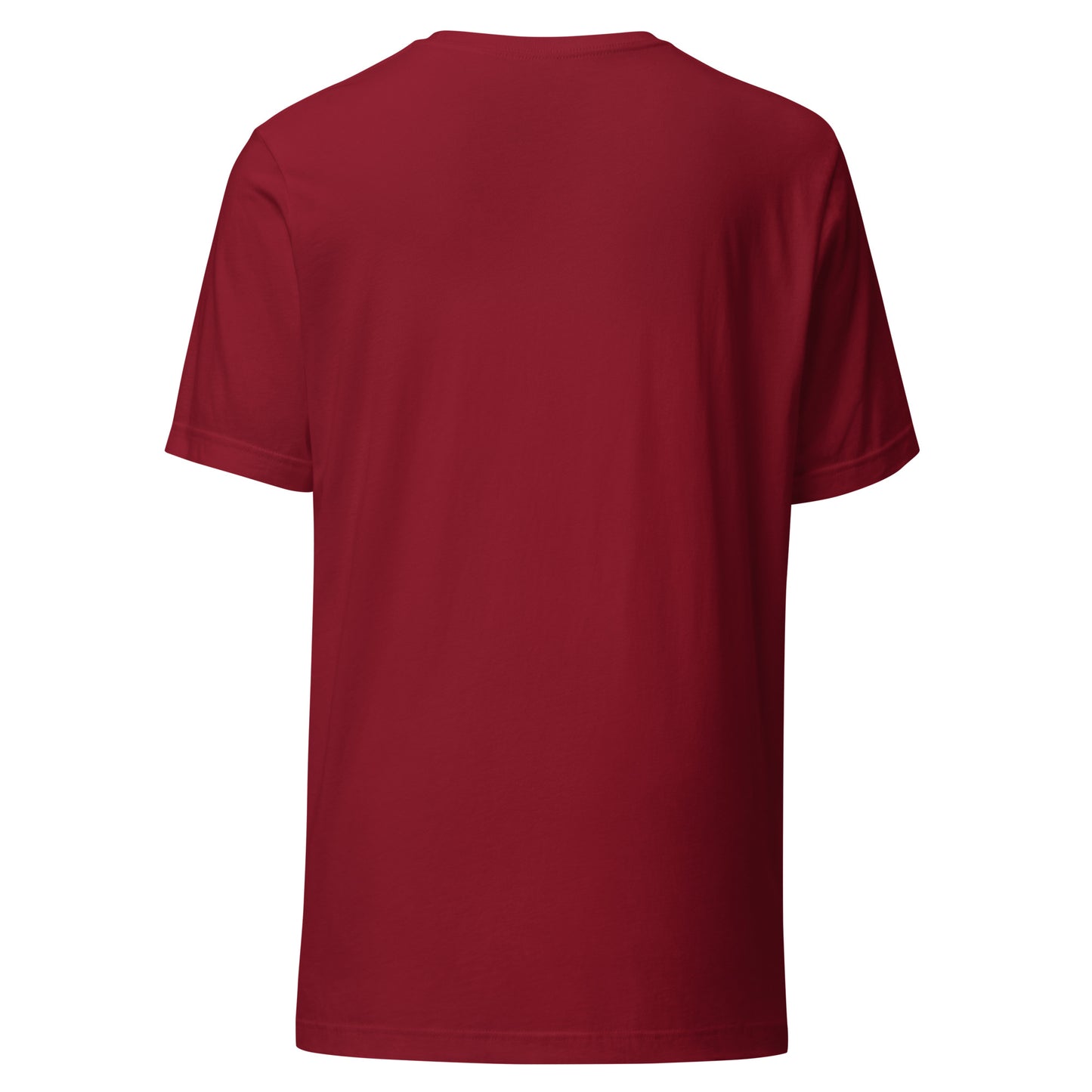 Back Of Red Personalised Stag Do T-Shirt