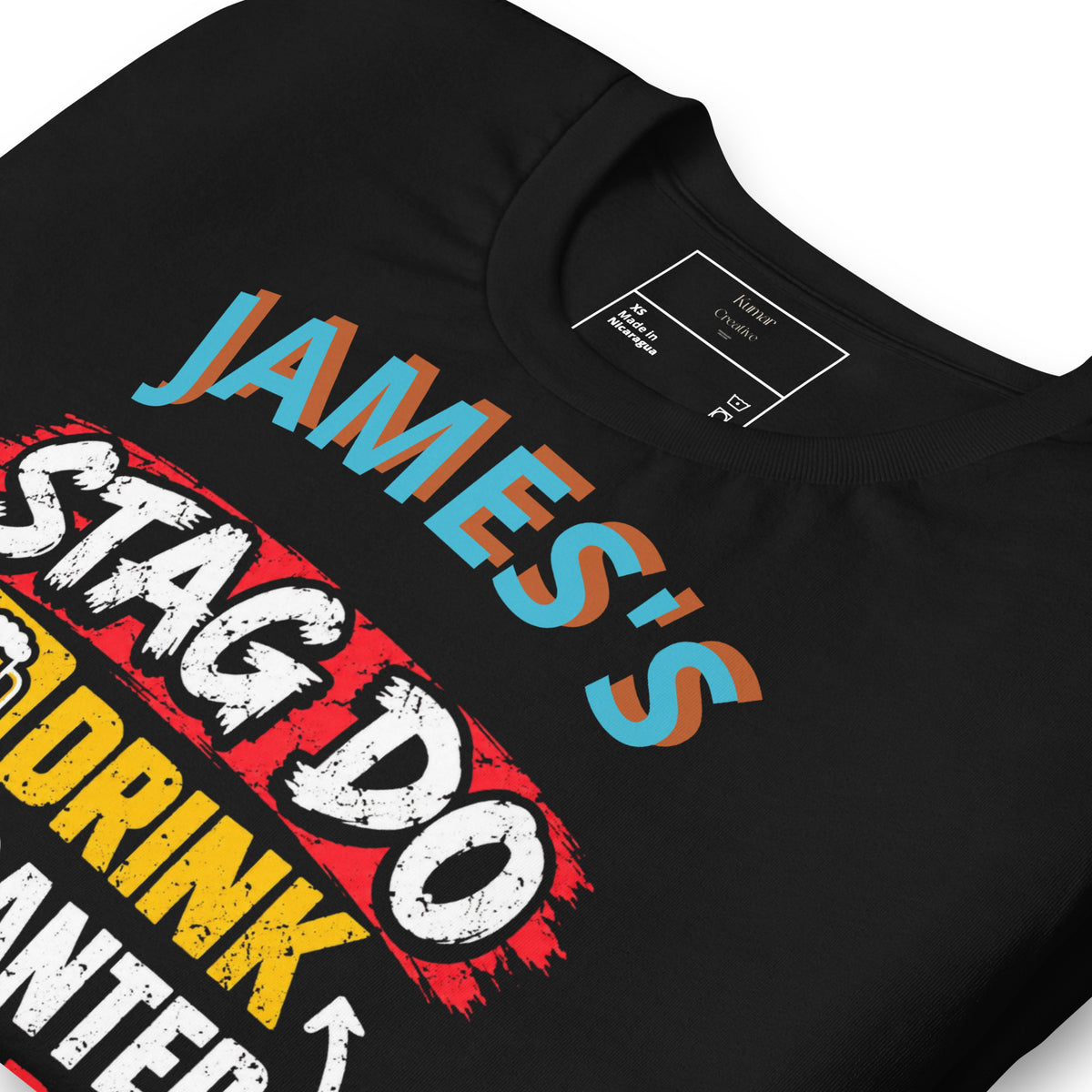 Personalised Stag Night Tee