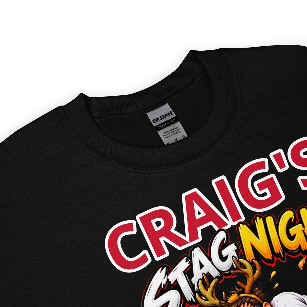 Personalised Toilet Humour Stag Night Party Jumper