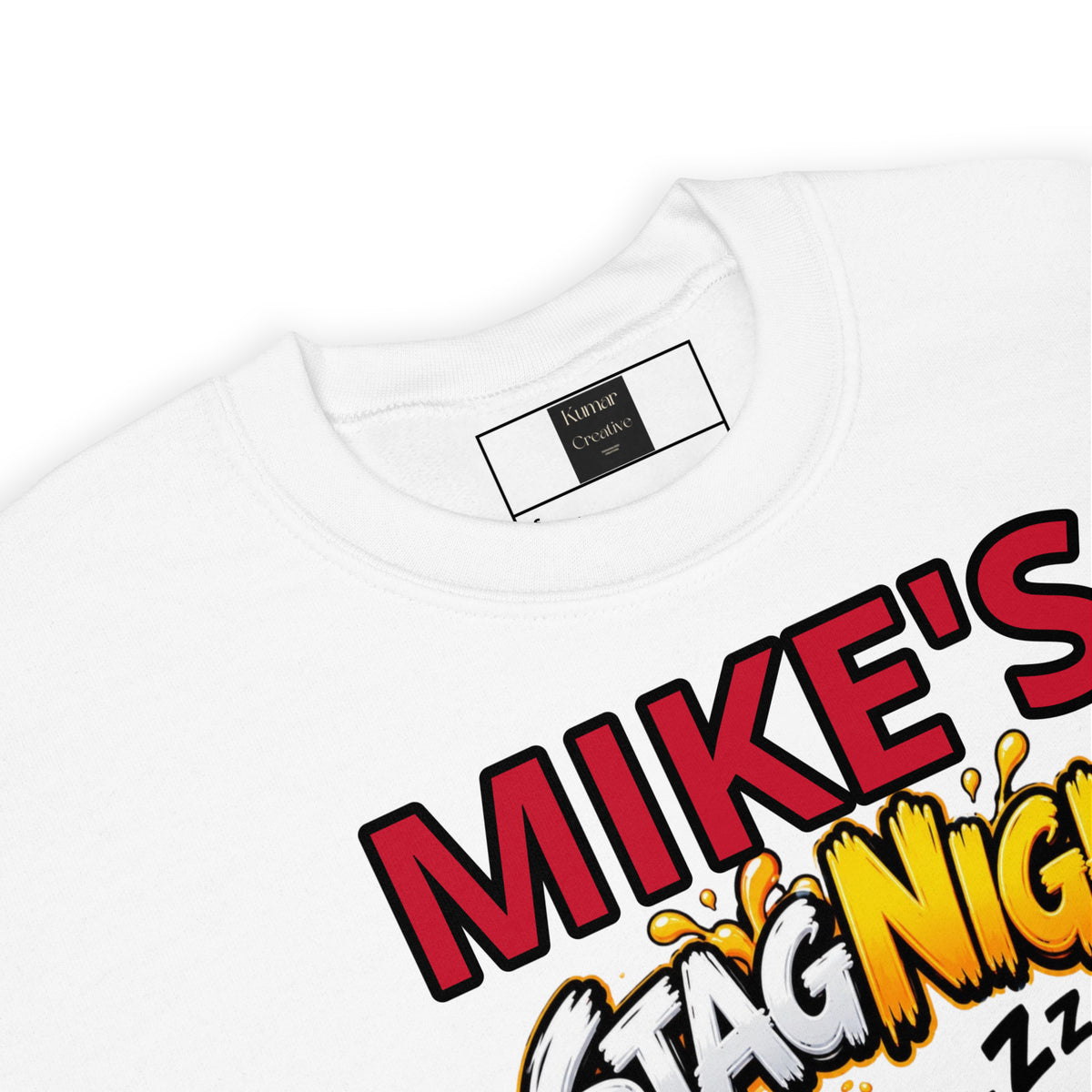 Personalised Too Much Beer Stag Night Party Jumper