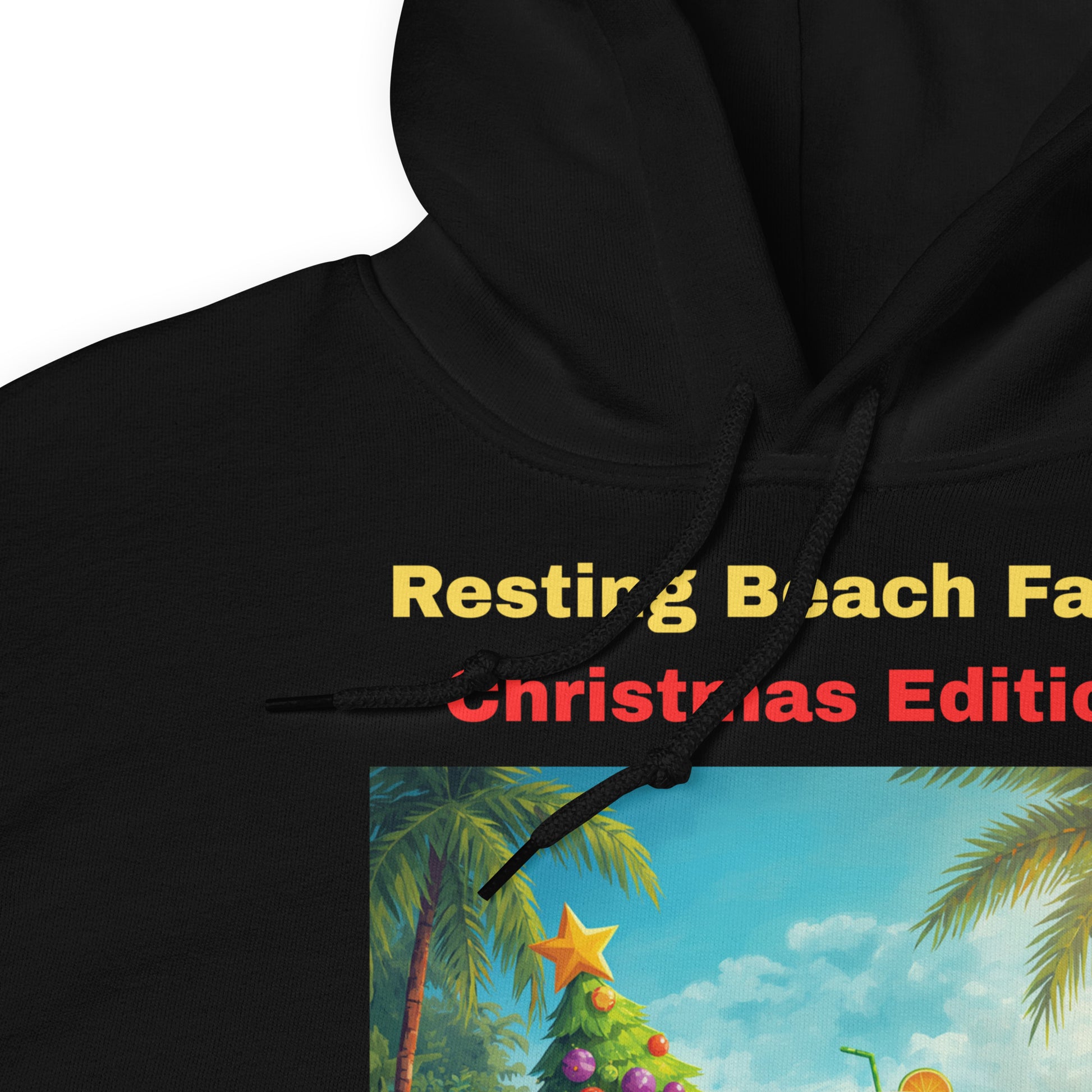 Resting Beach Face Christmas Party Edition Hoodie