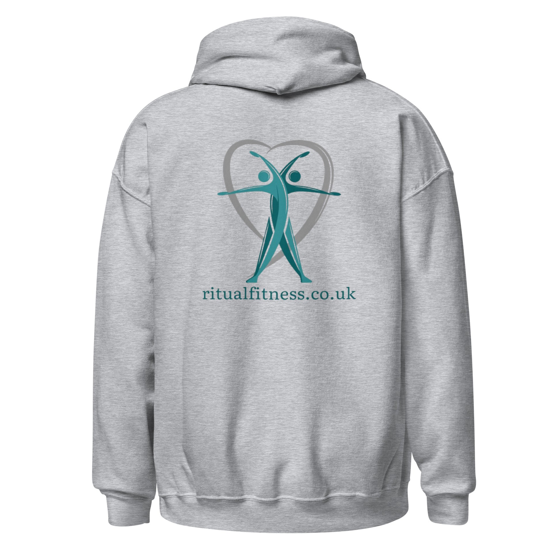Back Of Ritual Fitness Branded Hoodie