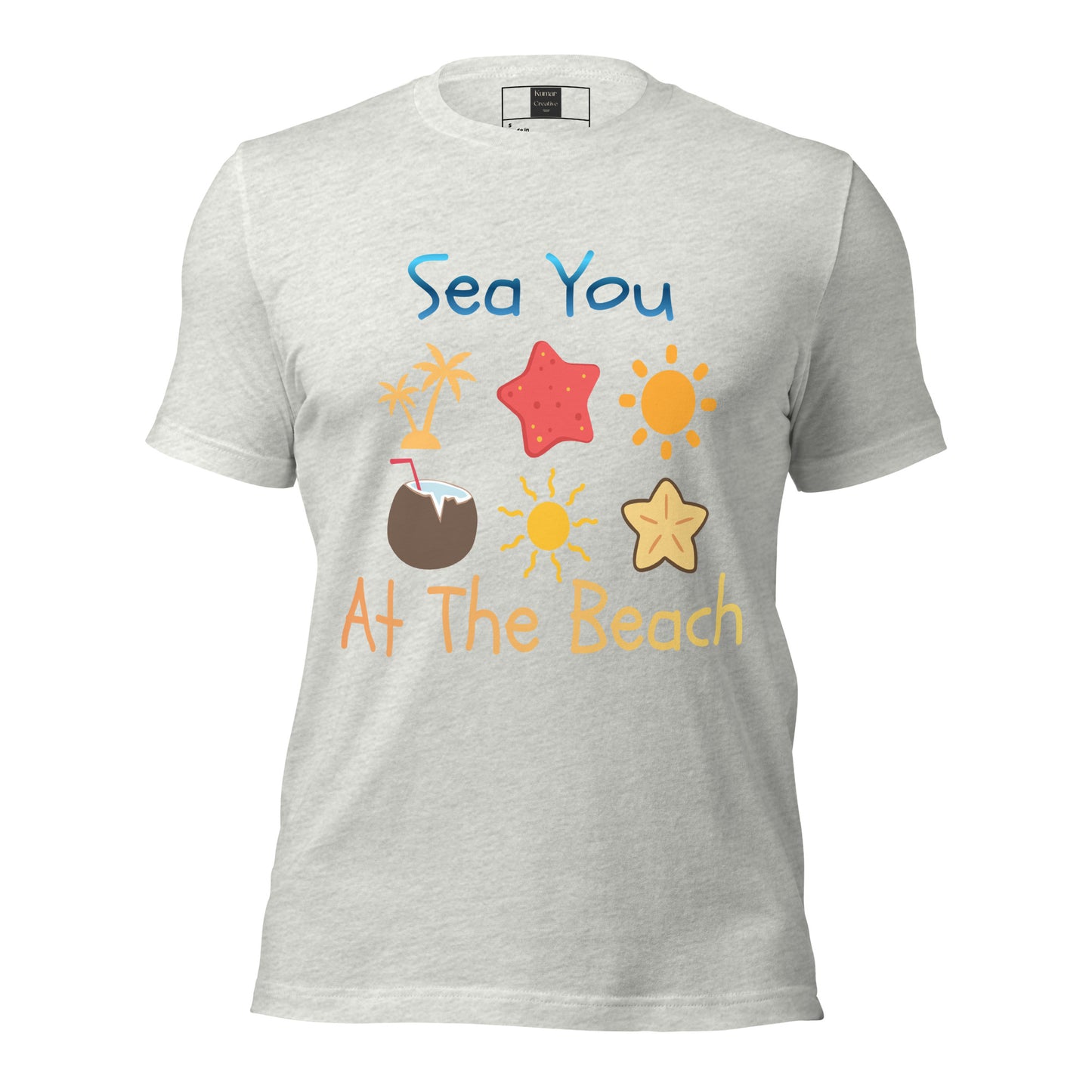 Grey Sea You At The Beach Tee