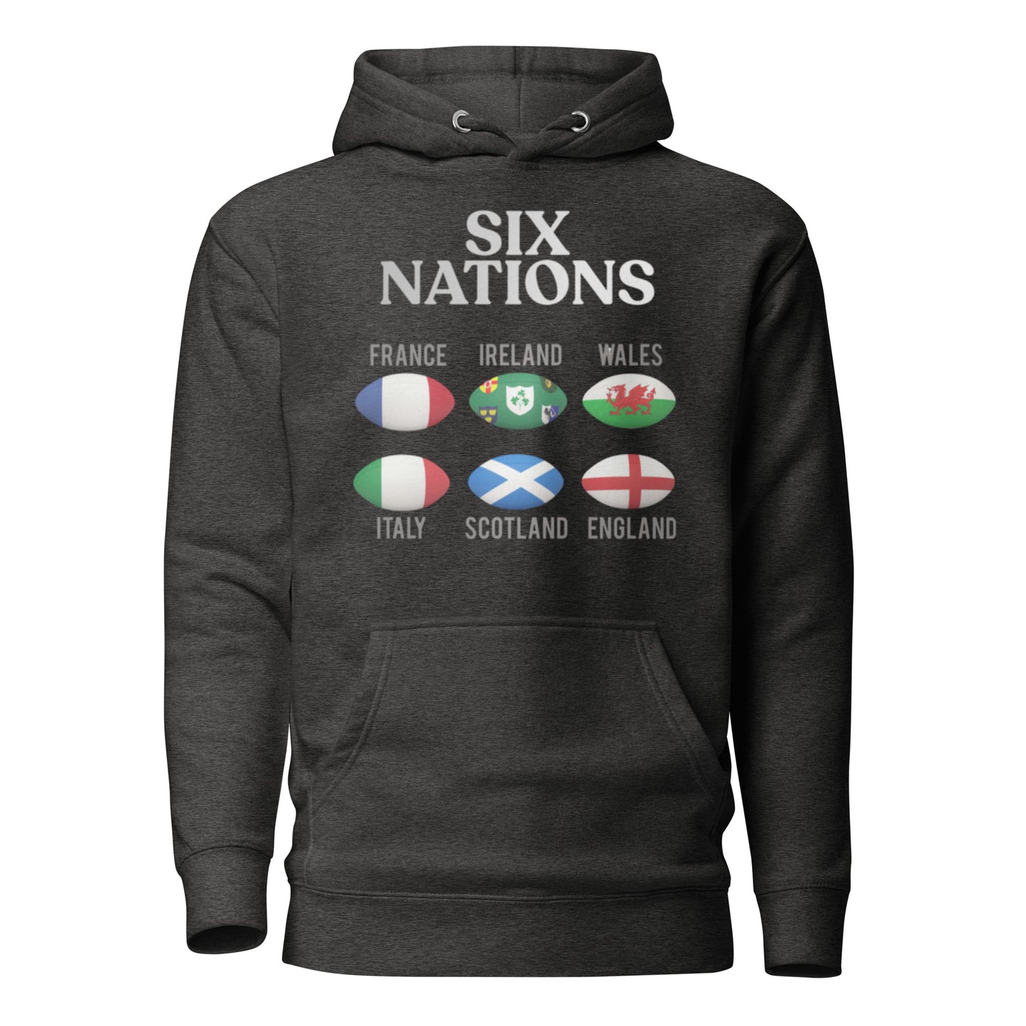 Six Nations Grey Hoodie