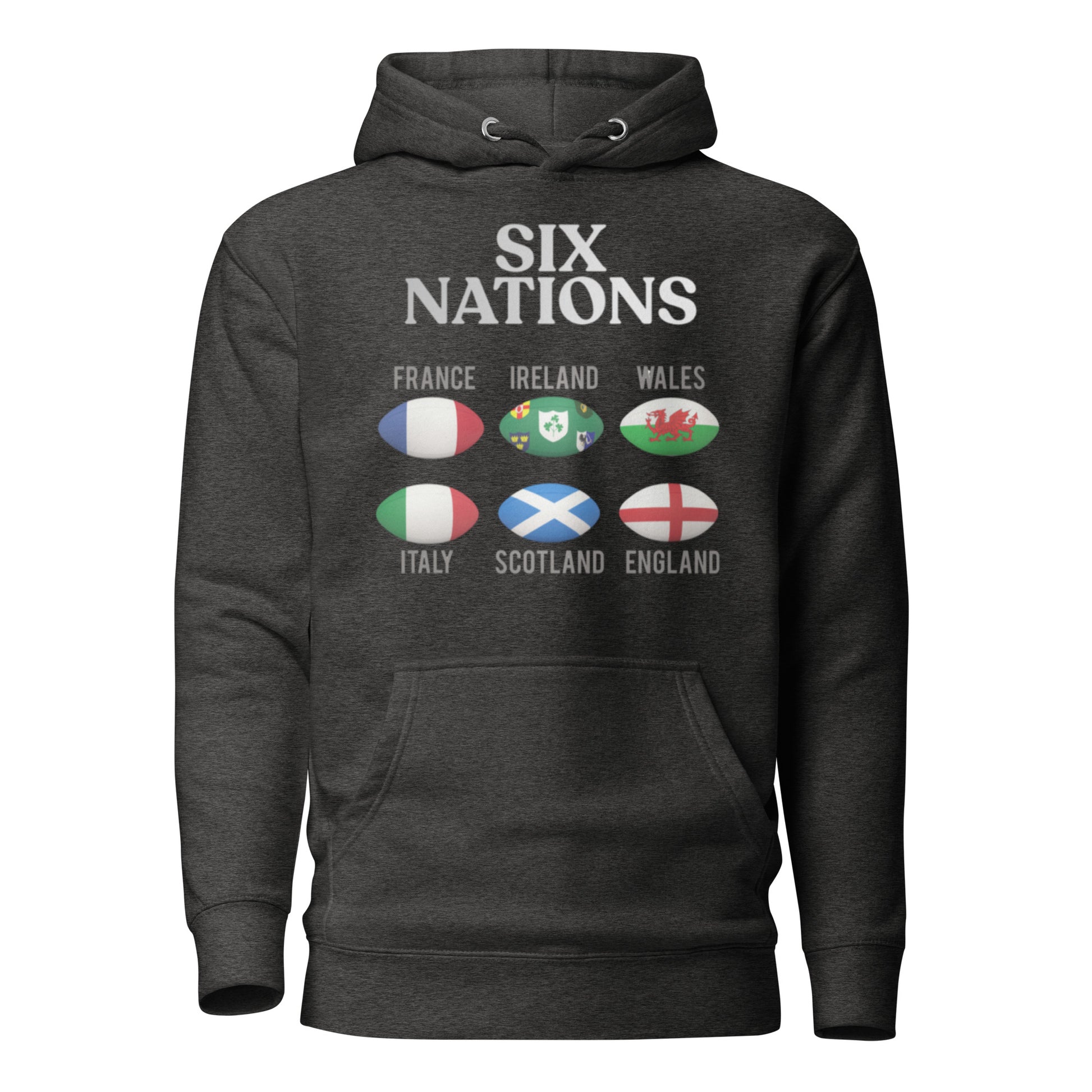 Six Nations Grey Hoodie