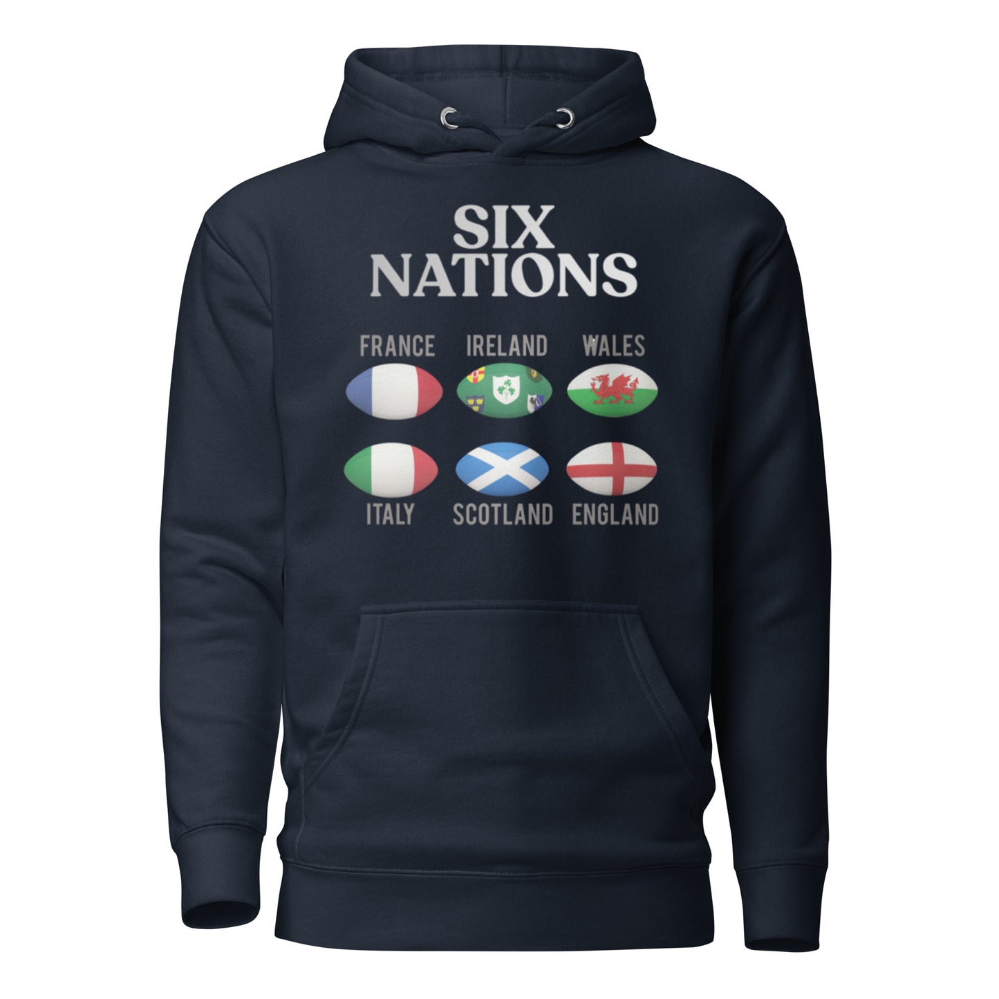 Navy Six nations Hoodie