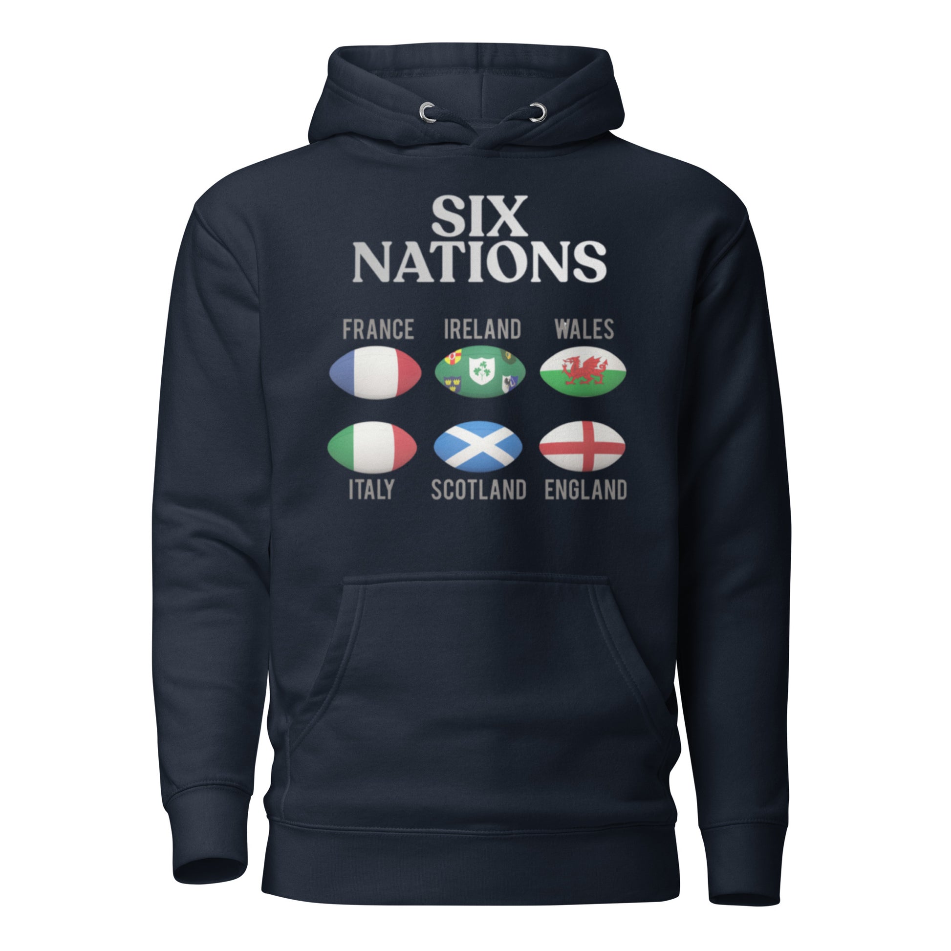 Navy Six nations Hoodie