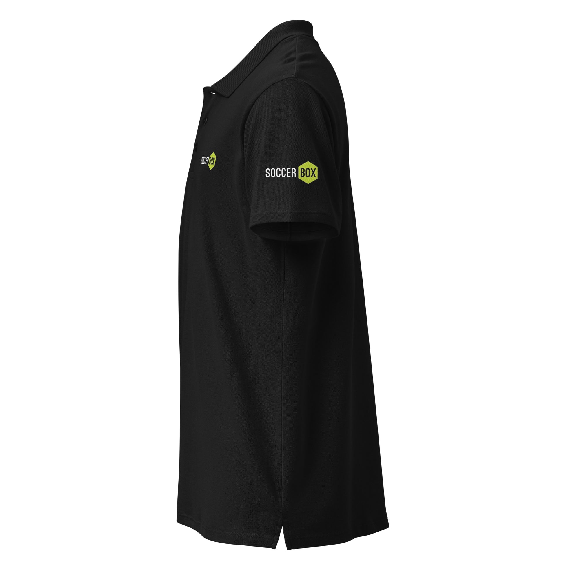 Side Of Soccer Box Branded Polo Shirt