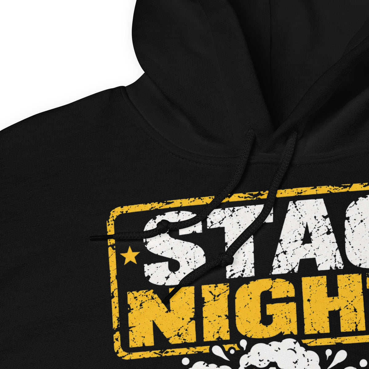 Stag Night Beers Party Black Hoodie
