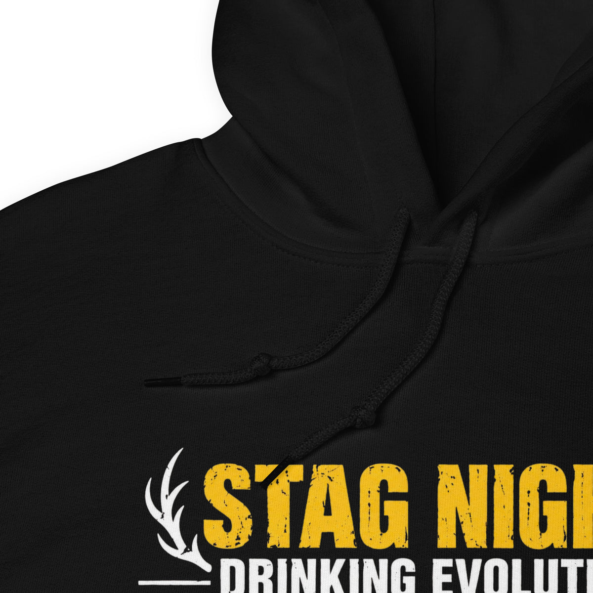Stag Night Drinking Evolution Black Hoody