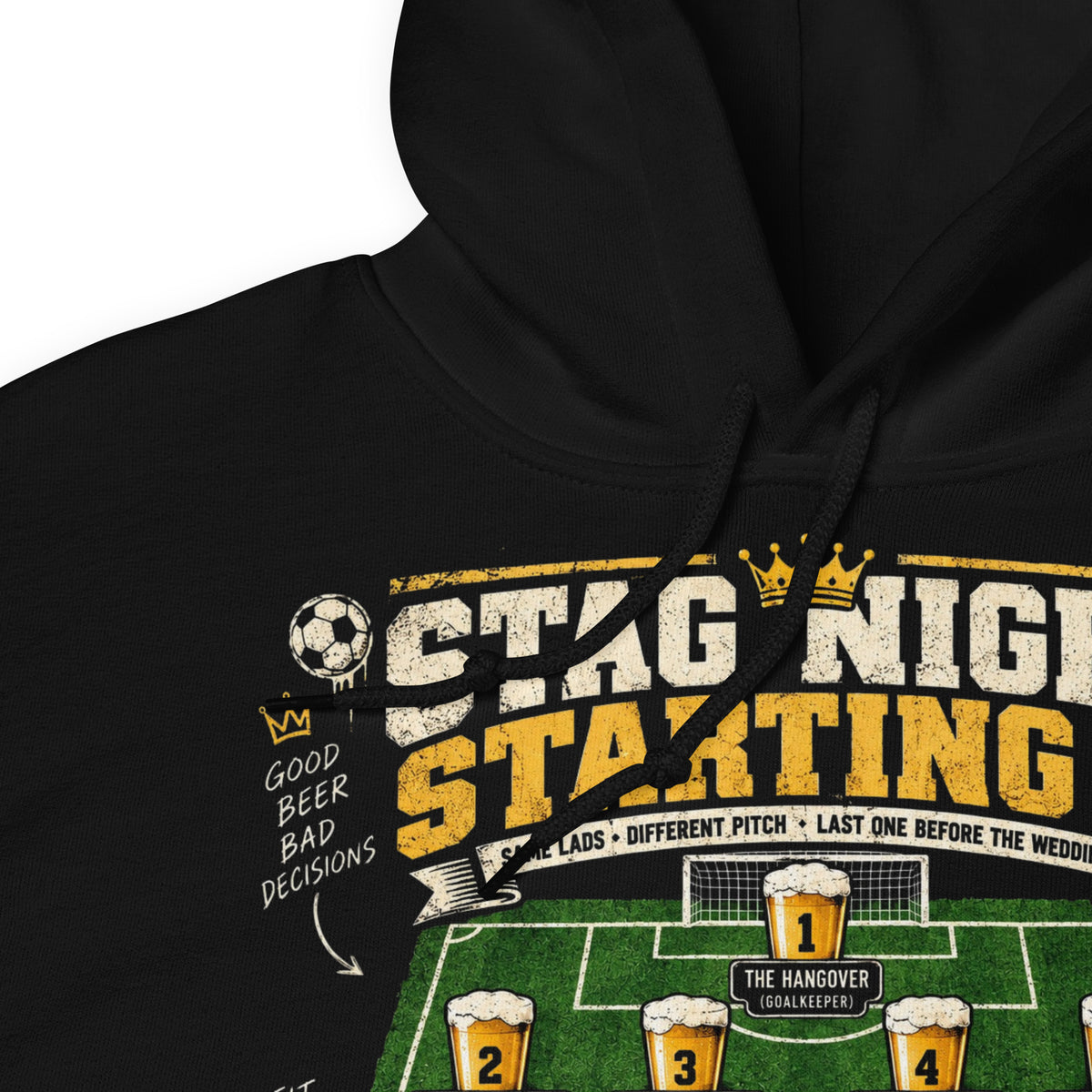 Stag Night Starting 11 Party Hoody