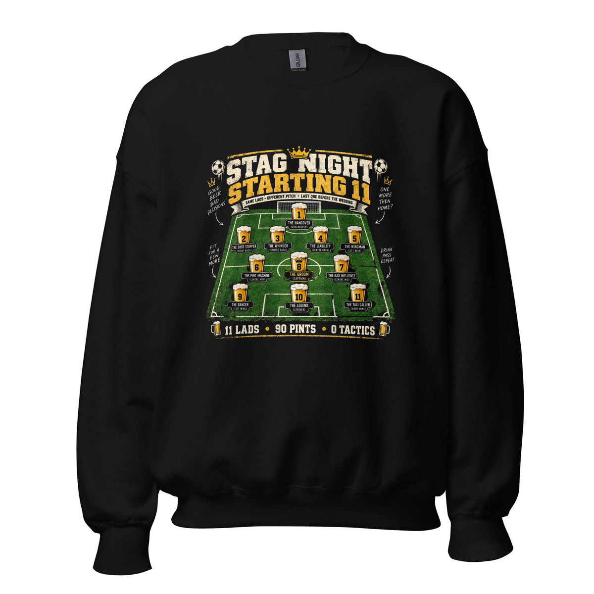 Stag Night Starting 11 Jumper