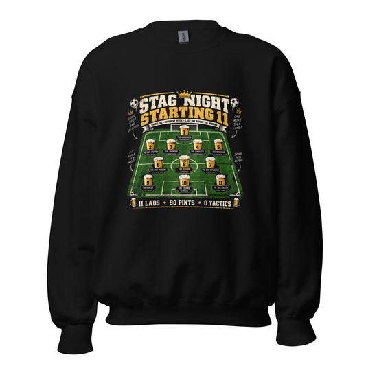 Stag Night Starting 11 Jumper