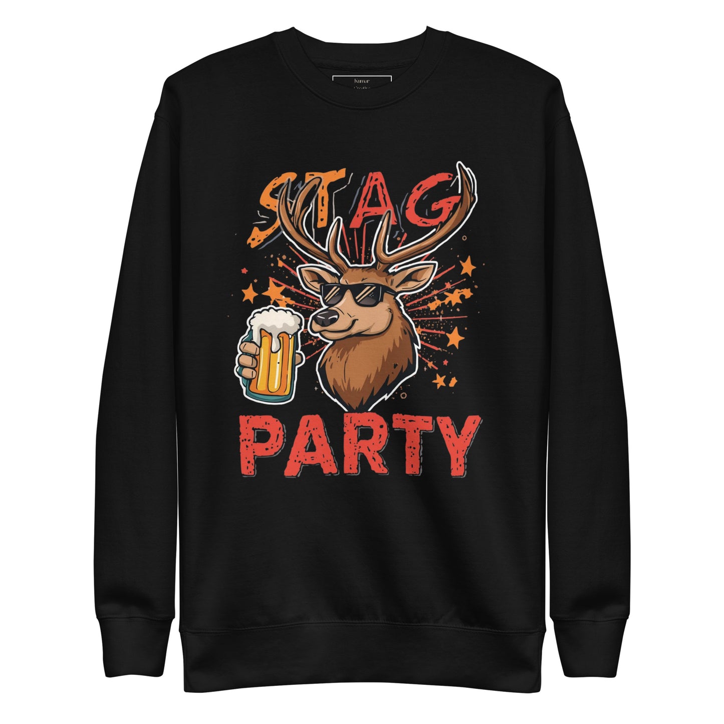 Stag party Black Sweatshirt