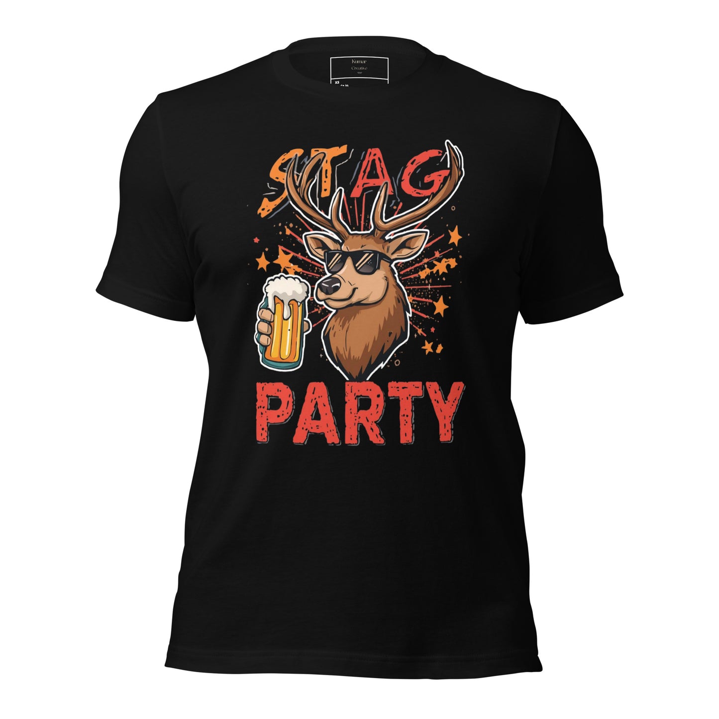 Stag Party Black T-Shirt