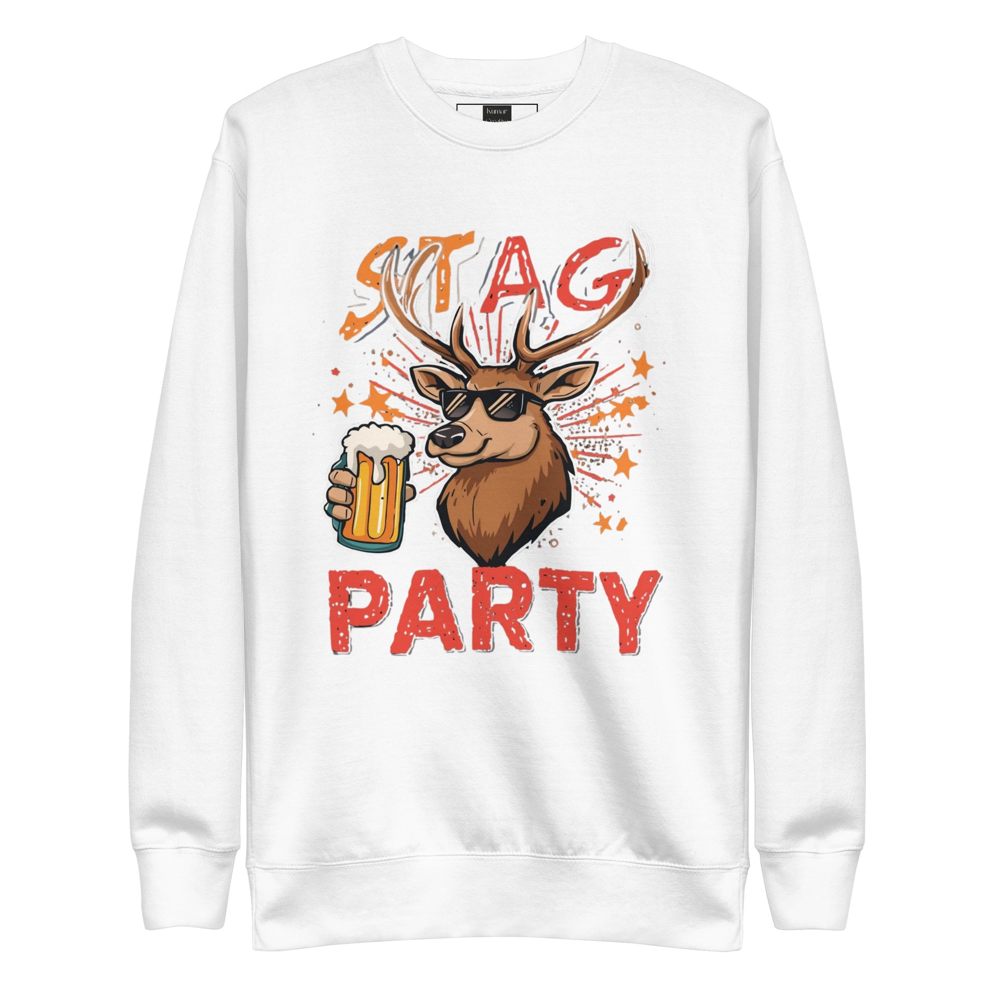 Stag party White Jumper