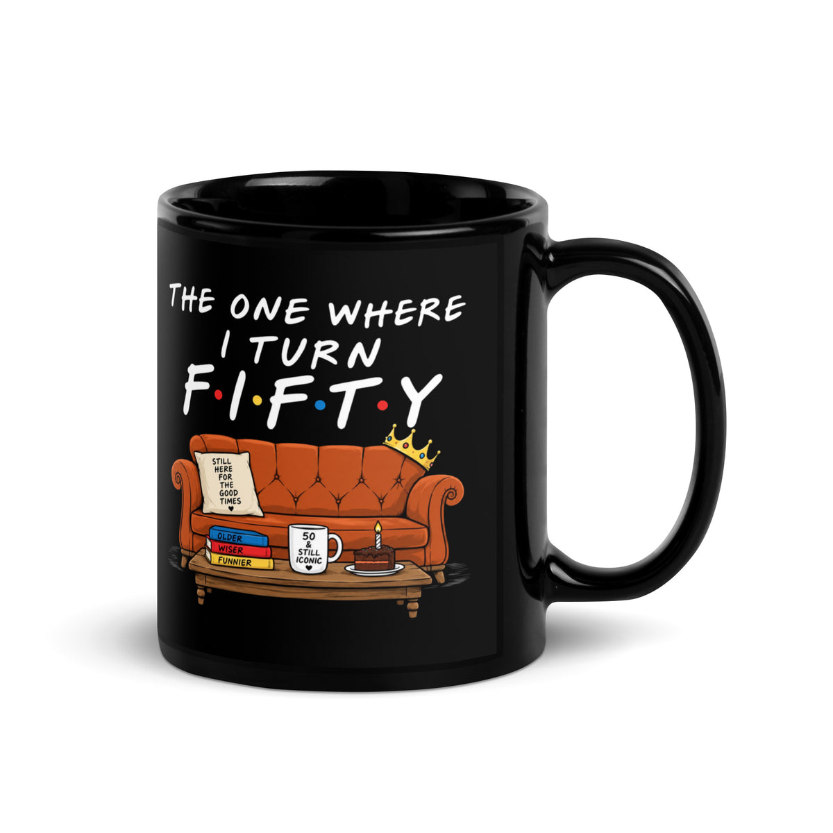 The One Where I Turn Fifty Mug