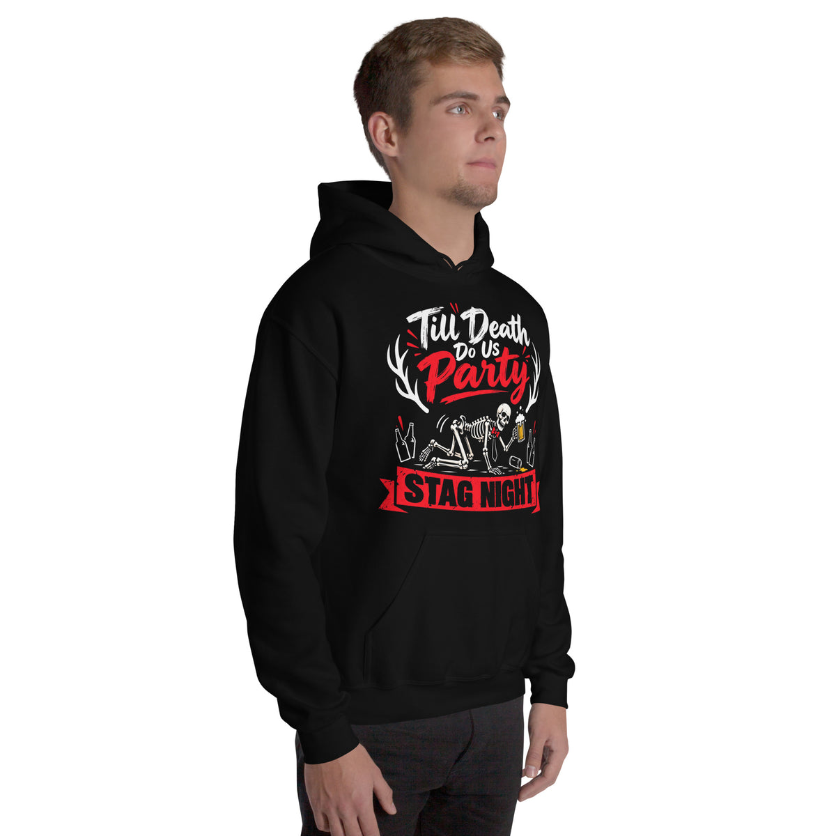 Till Death Do Us Party Stag Do Hoodie
