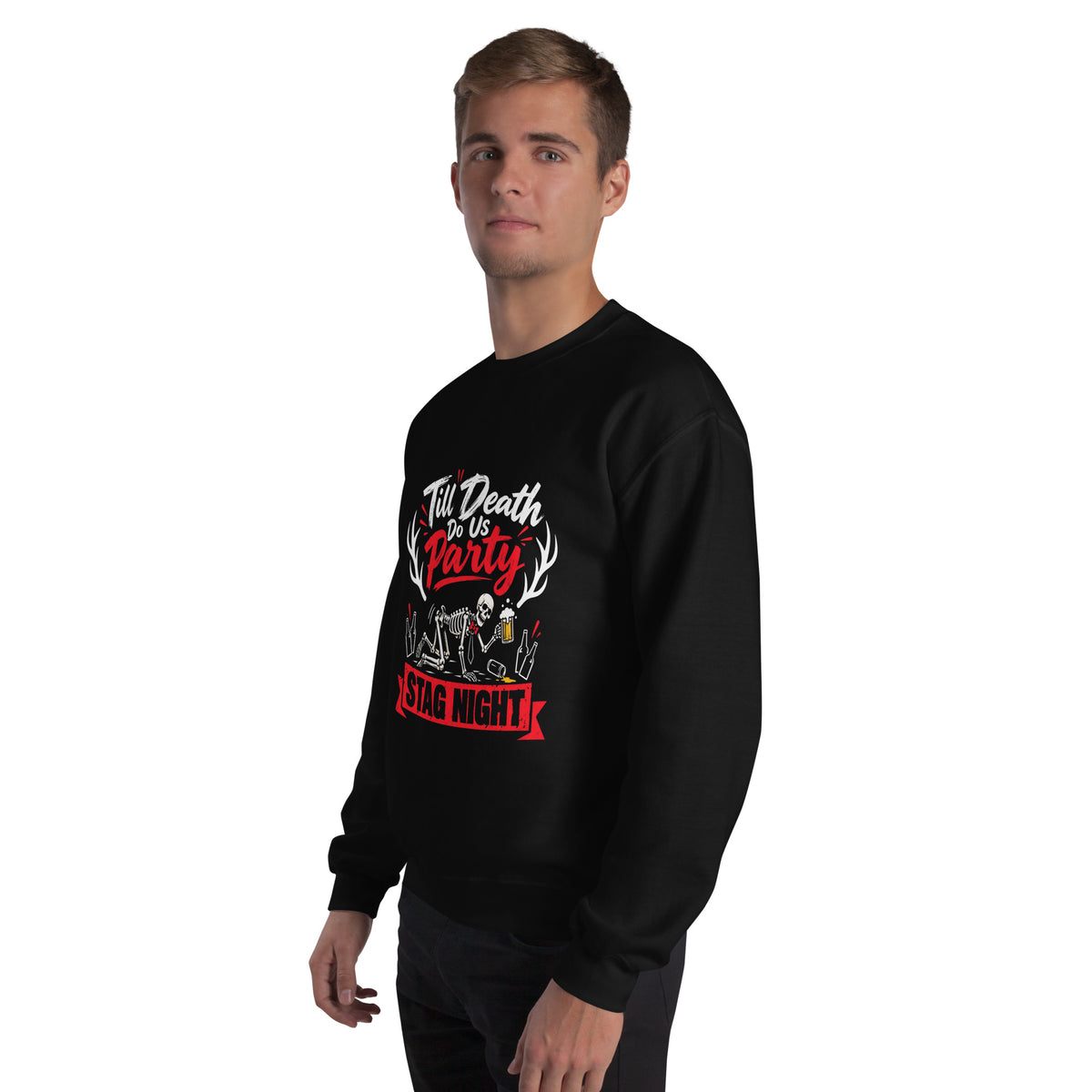 Till Death Do Us Party Stag Party Sweatshirt