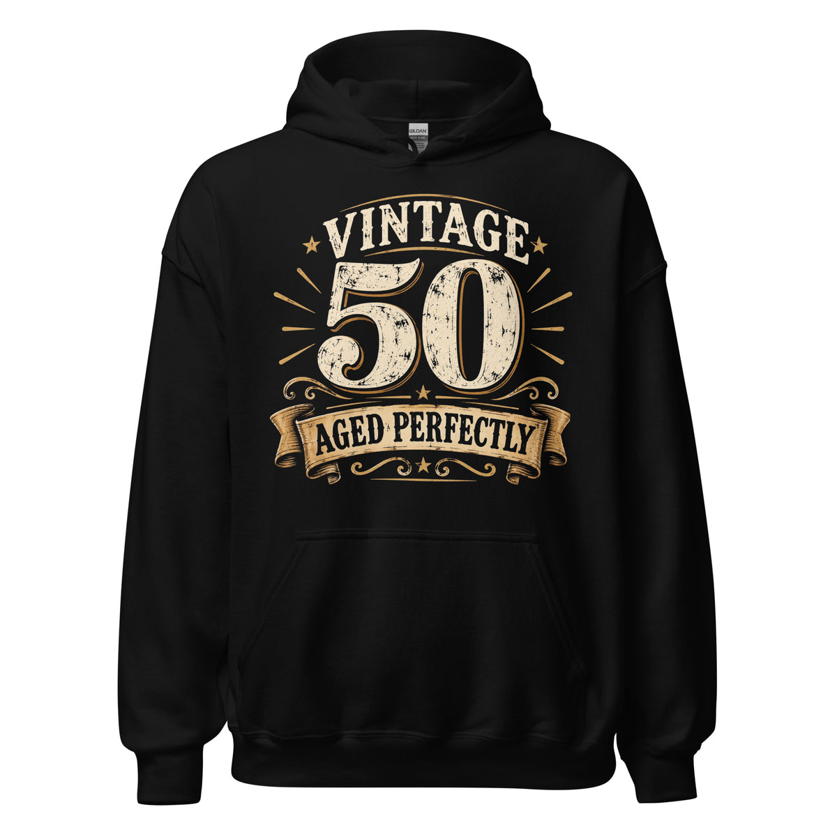 Vintage 50 Aged Perfectly Hoodie