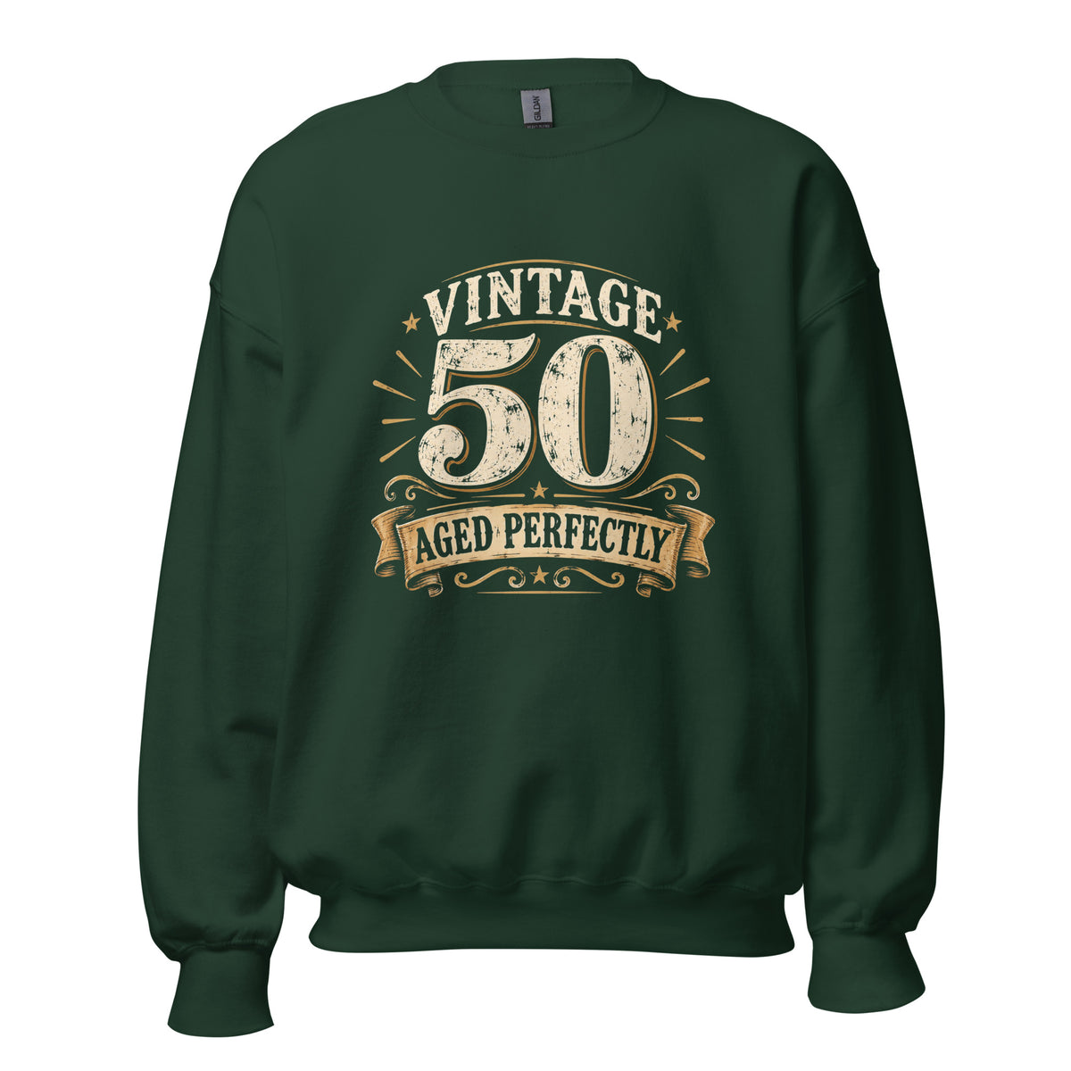 Vintage 50 Aged Perfectly Green Jumper