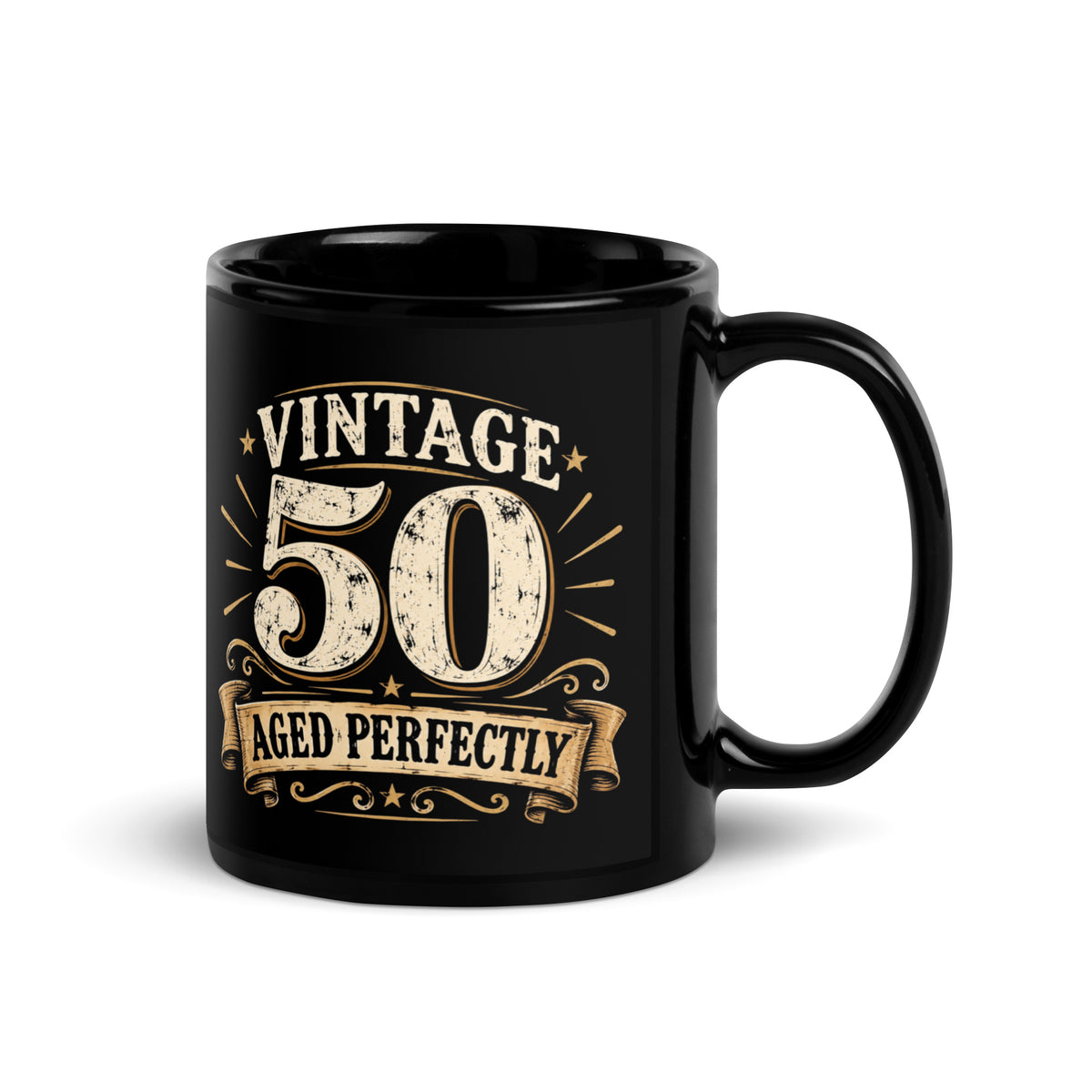 Vintage 50 Aged Perfectly Mug