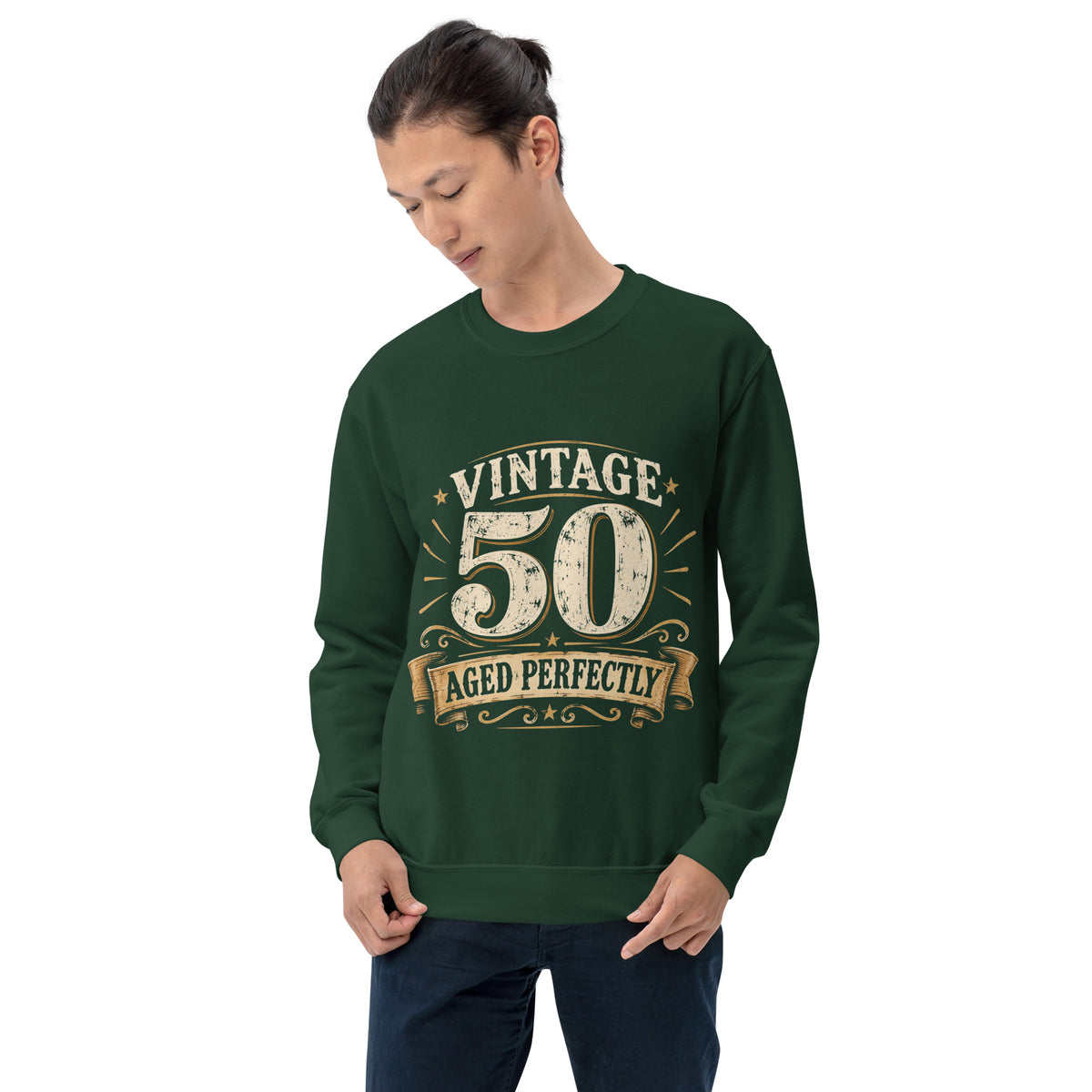 Vintage 50 Aged Perfectly Sweat Top