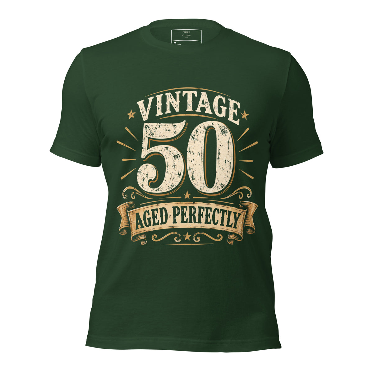 Vintage 50 Aged Perfectly Green T-Shirt
