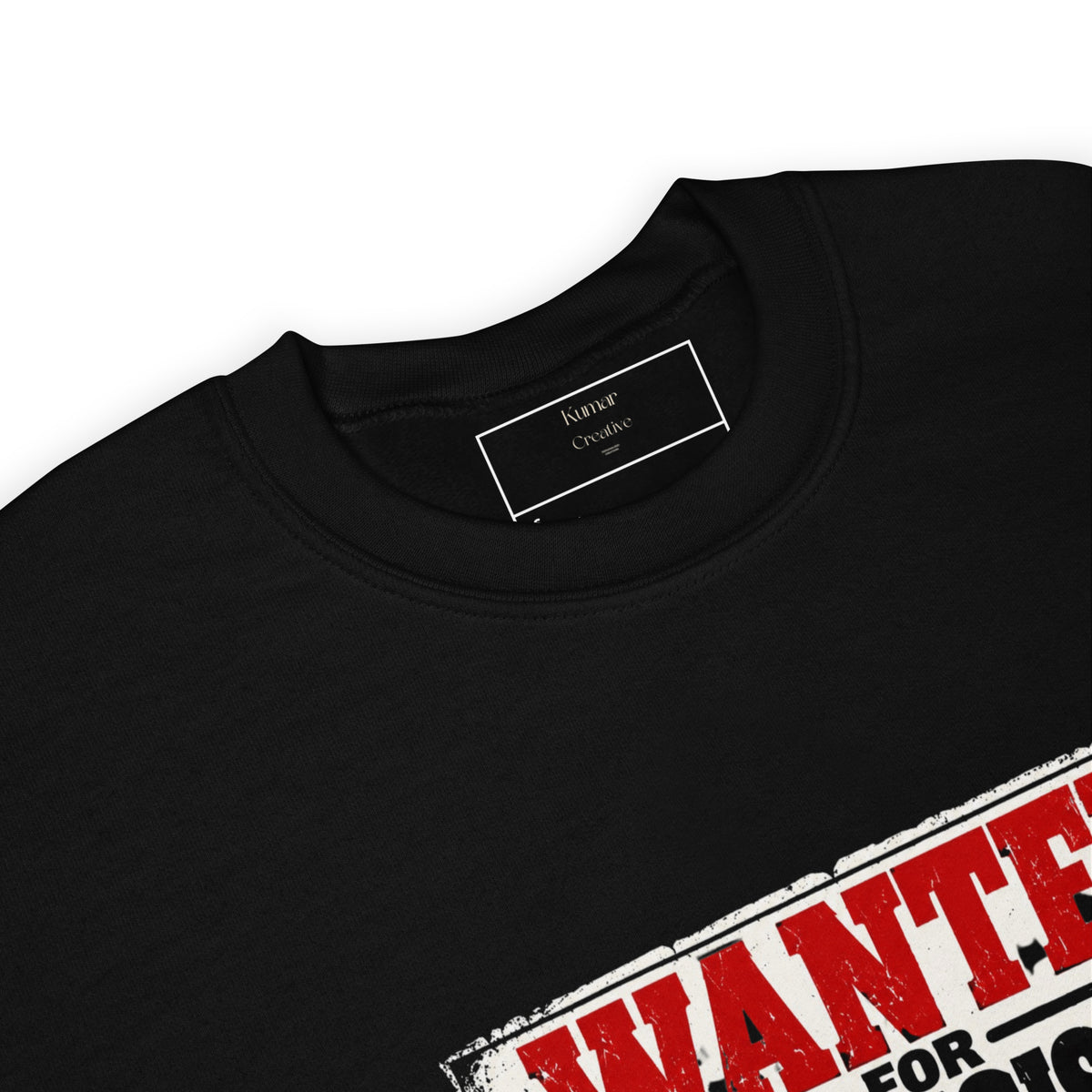 Wanted For Bad Decisions Stag Night Sweater
