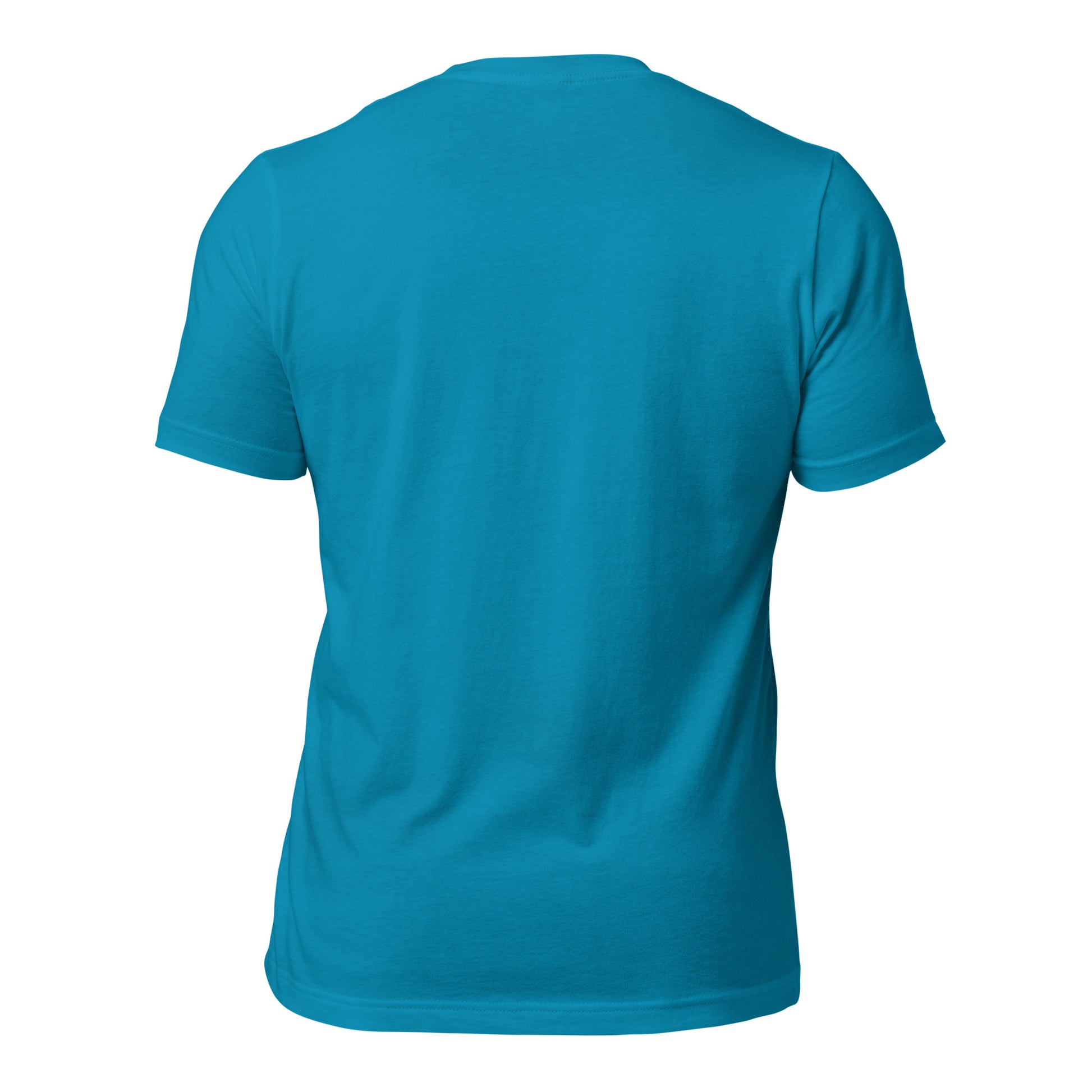 Back Of Hangry Man Aqua T-Shirt