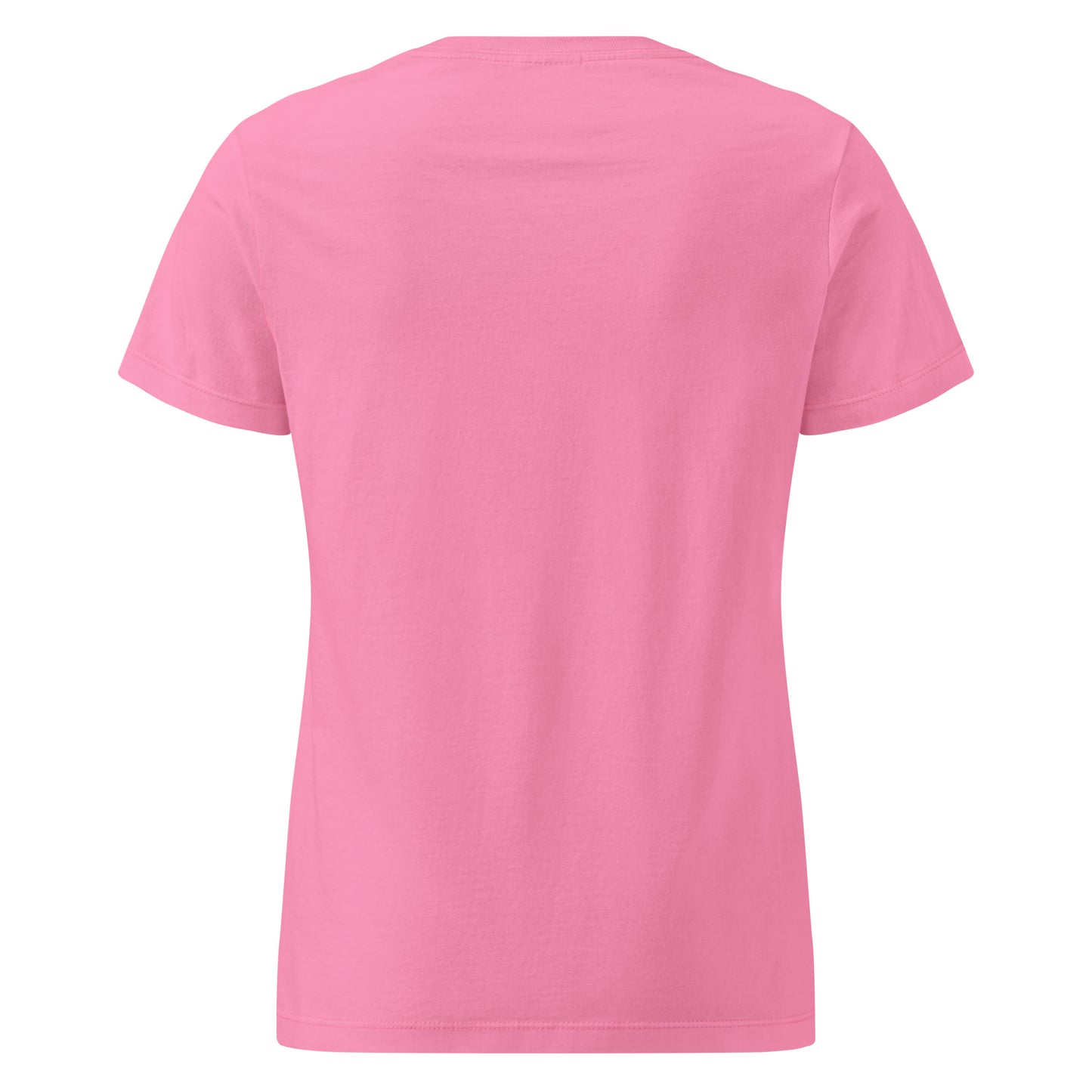 Back Of Pink Warning Hangry Woman Tee