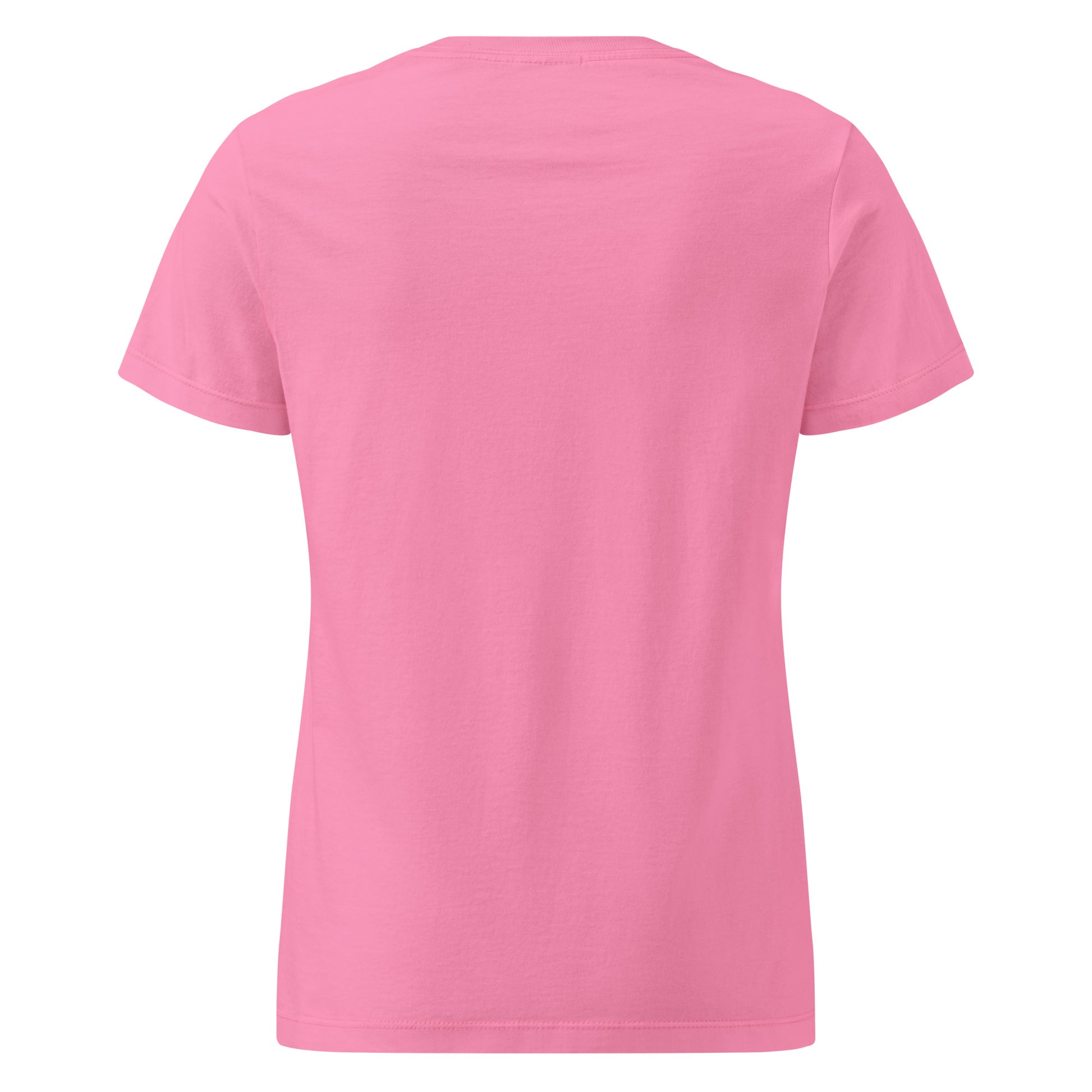 Back Of Pink Warning Hangry Woman Tee