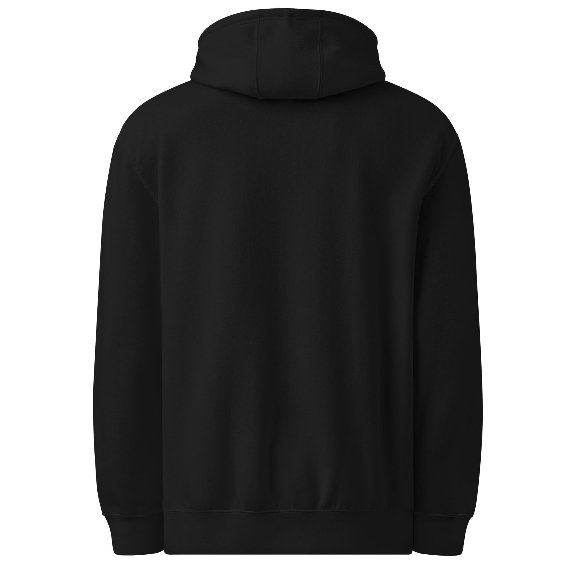 Back Wears Black Drinks Coffee Hoodie